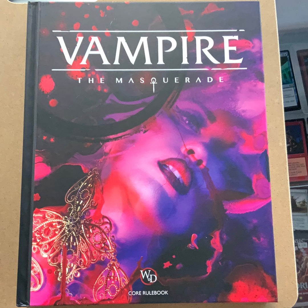 Vampire The Masquerade core rulebook