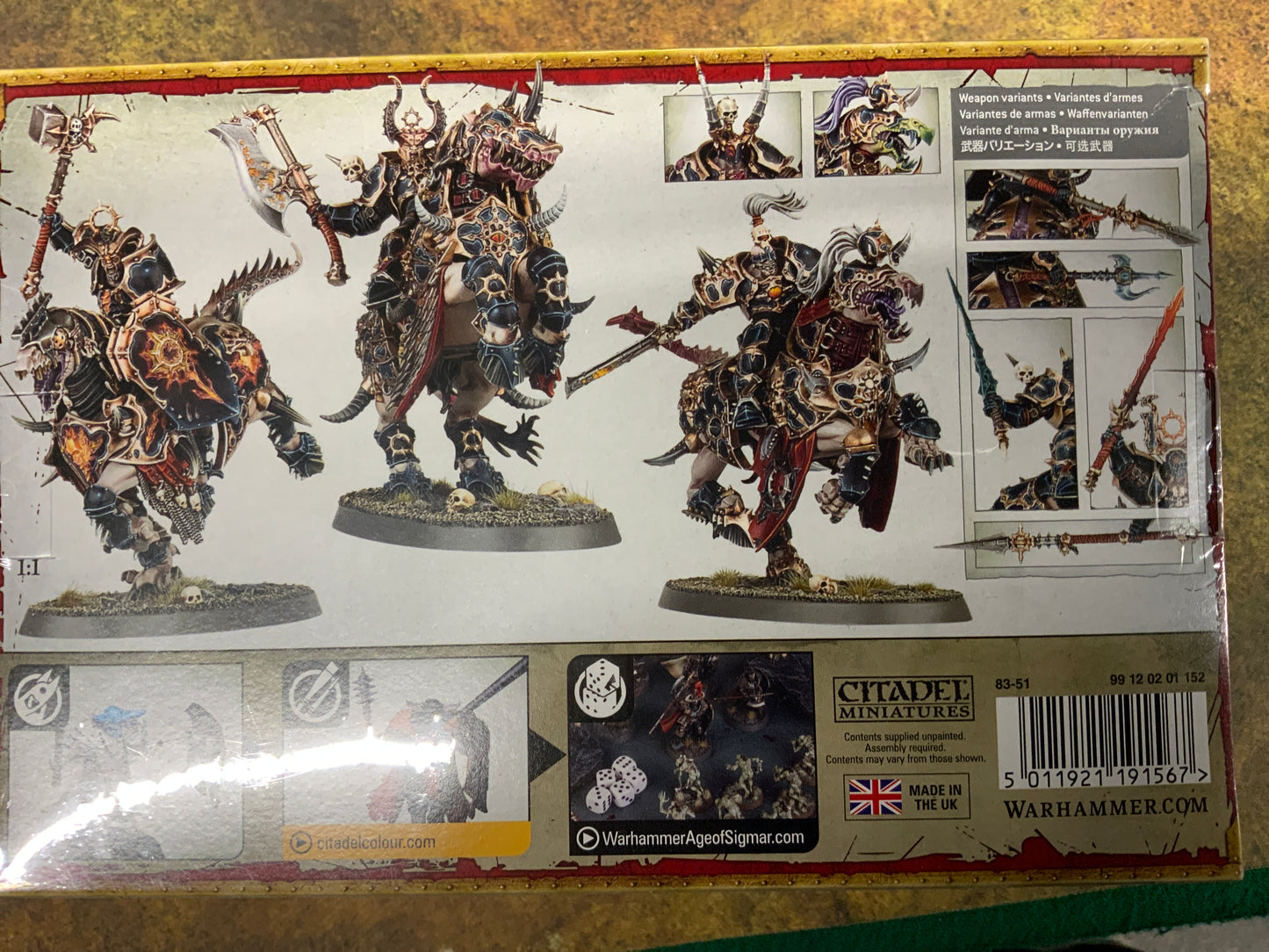 Warhammer Age Of Sigmar Slaves Of Darkness Vanguard