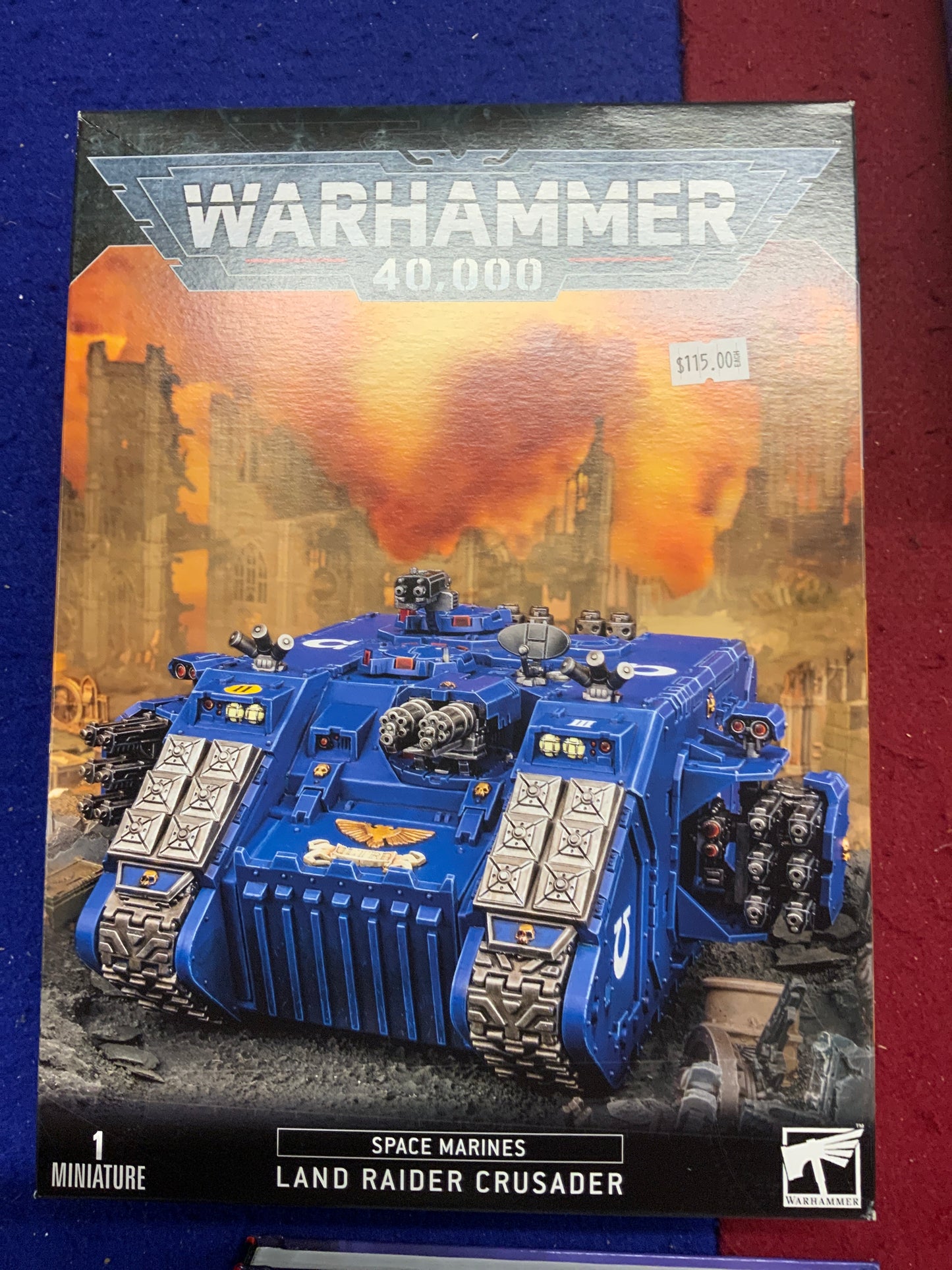 Warhammer40k Space Marine Land Raider Crusader