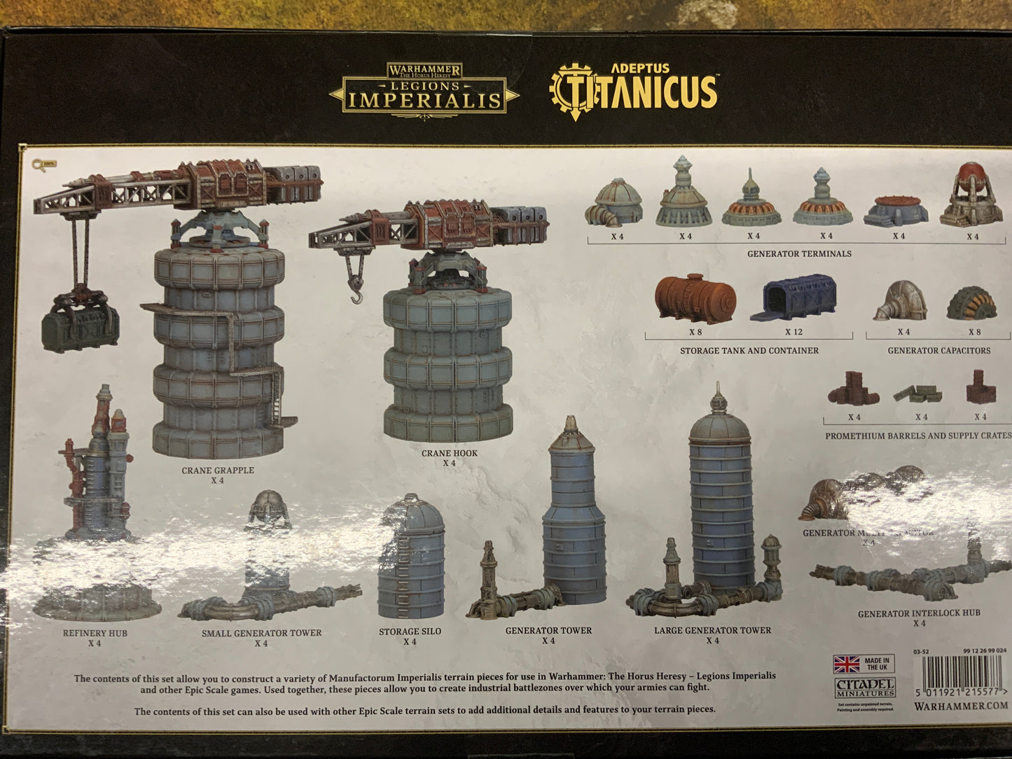 Legion Imperialis Manufactorum Imperialis Sector