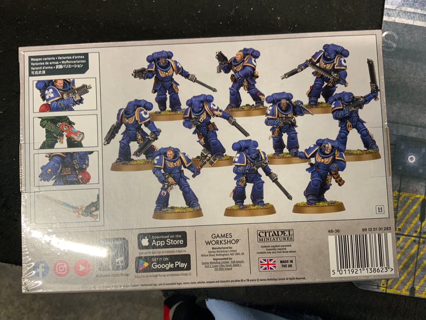 Warhammer 40k Space Marines Assault Intercessors