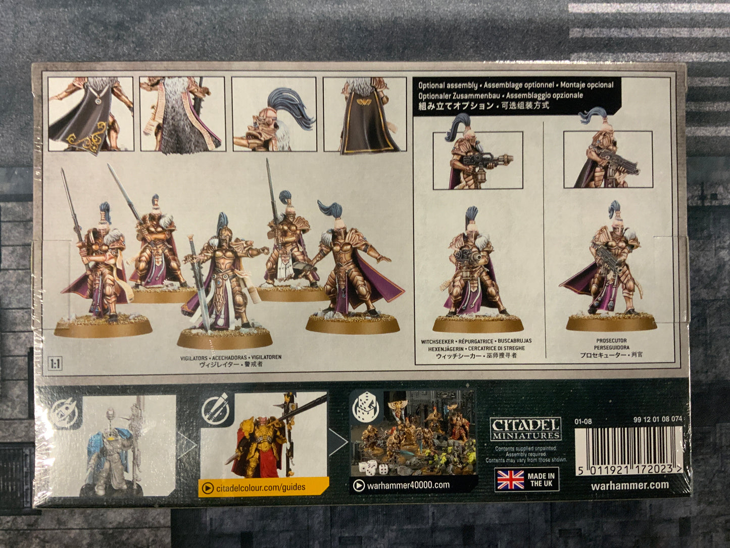 Warhammer40k Adepus Custodes Sisters of silence