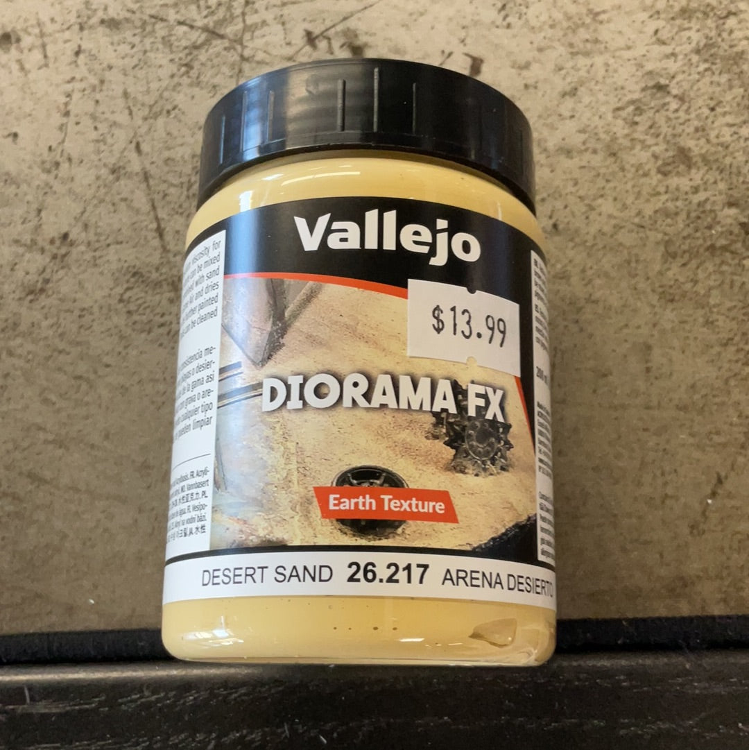 Vallejo diorama earth texture