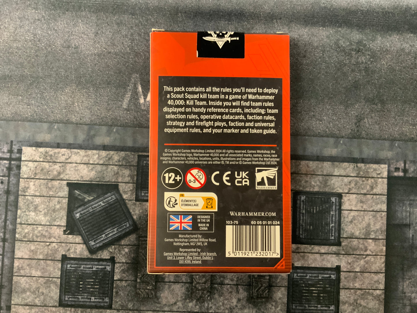 Warhammer Kill Team Scout Squad Datacards