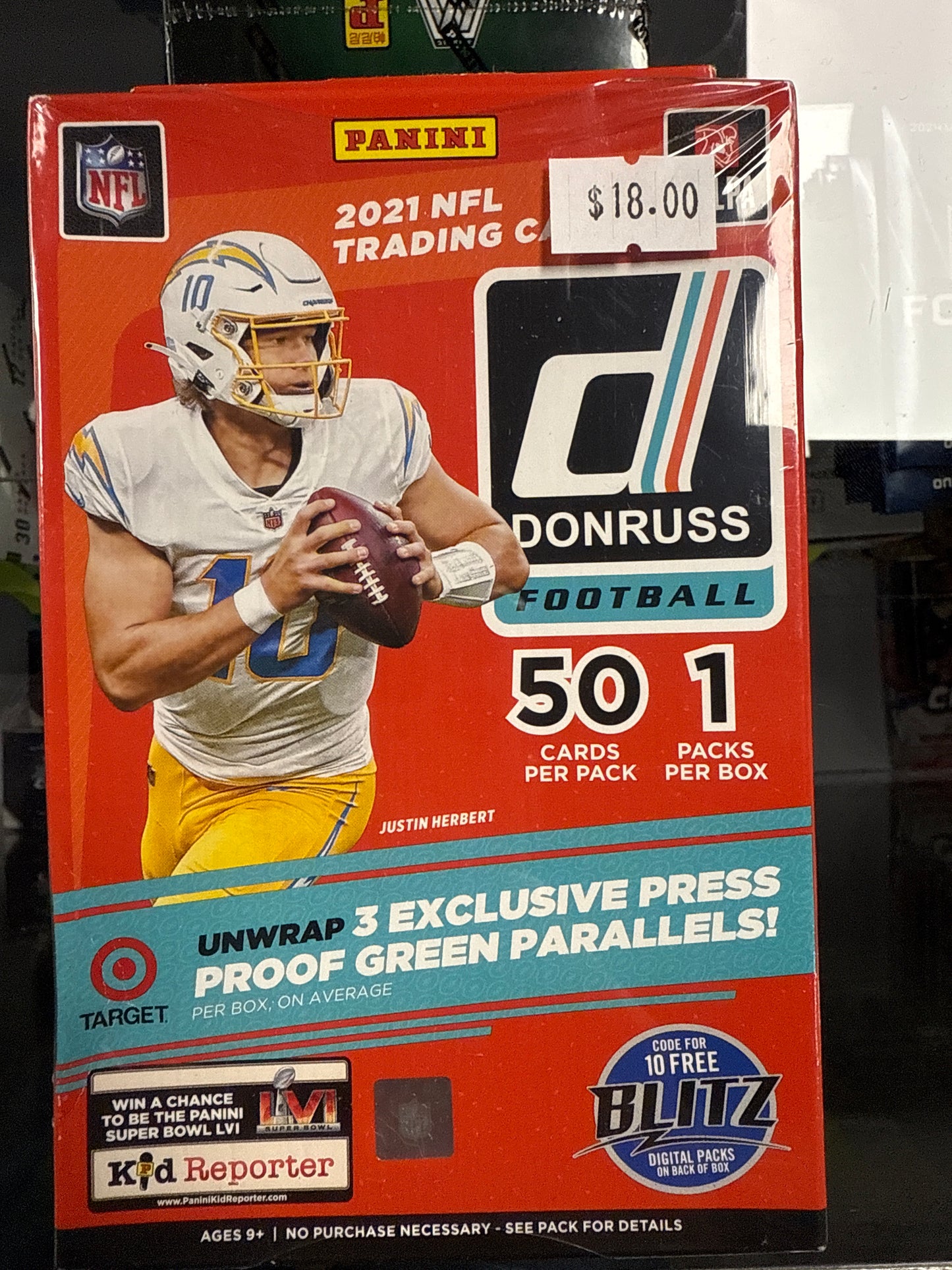 2021 panini donruss football hanger box