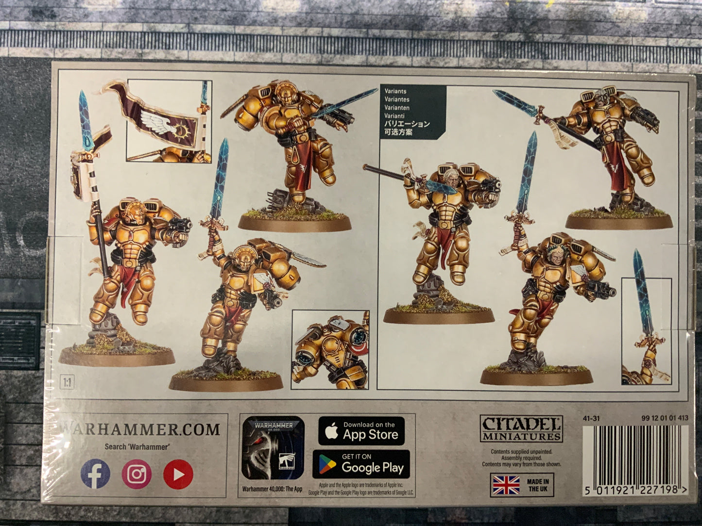 Warhammer40k Blood Angels Sanguinary Guard