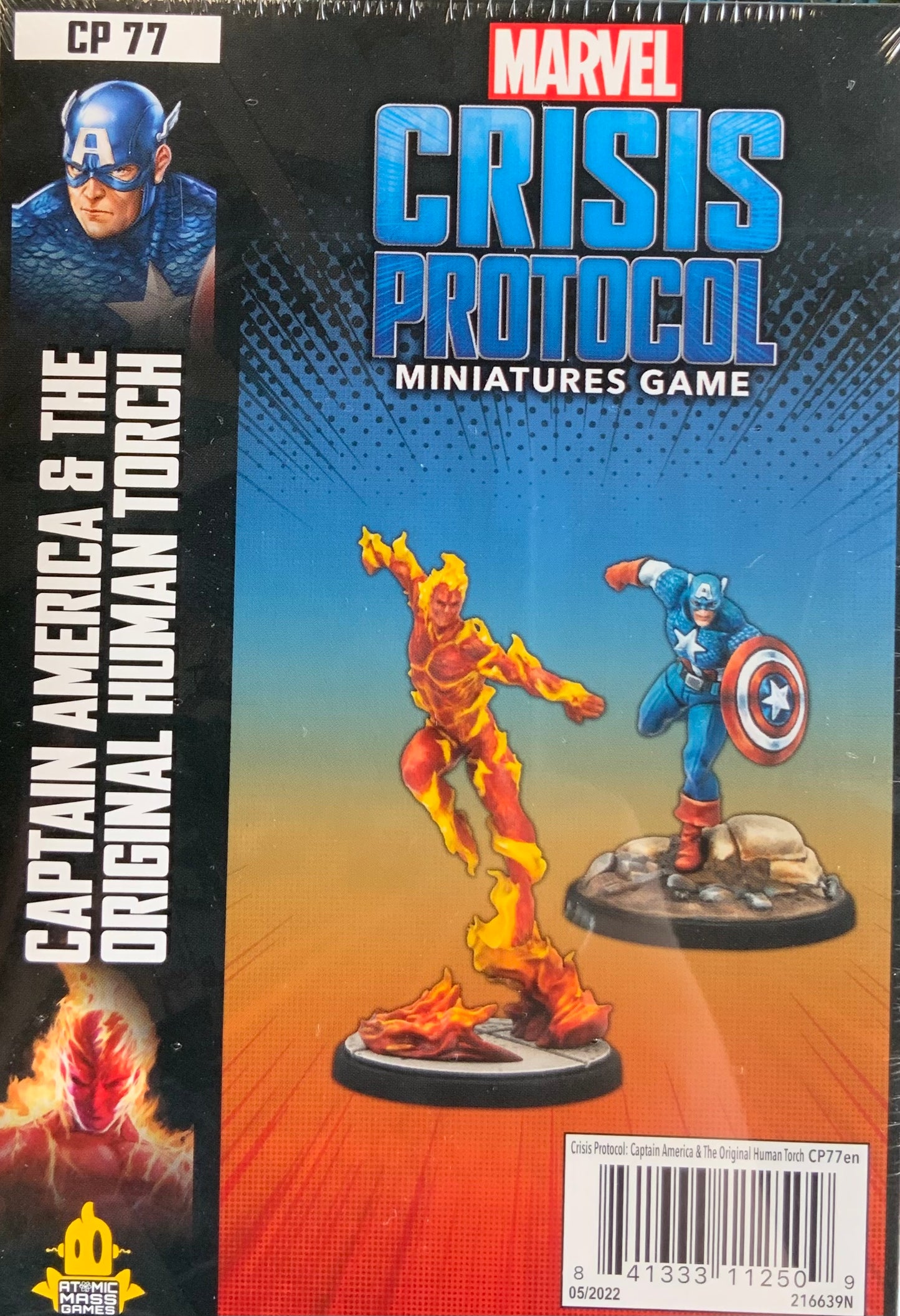 Marvel Crisis Protocol: Captain America & The Original Human Torch