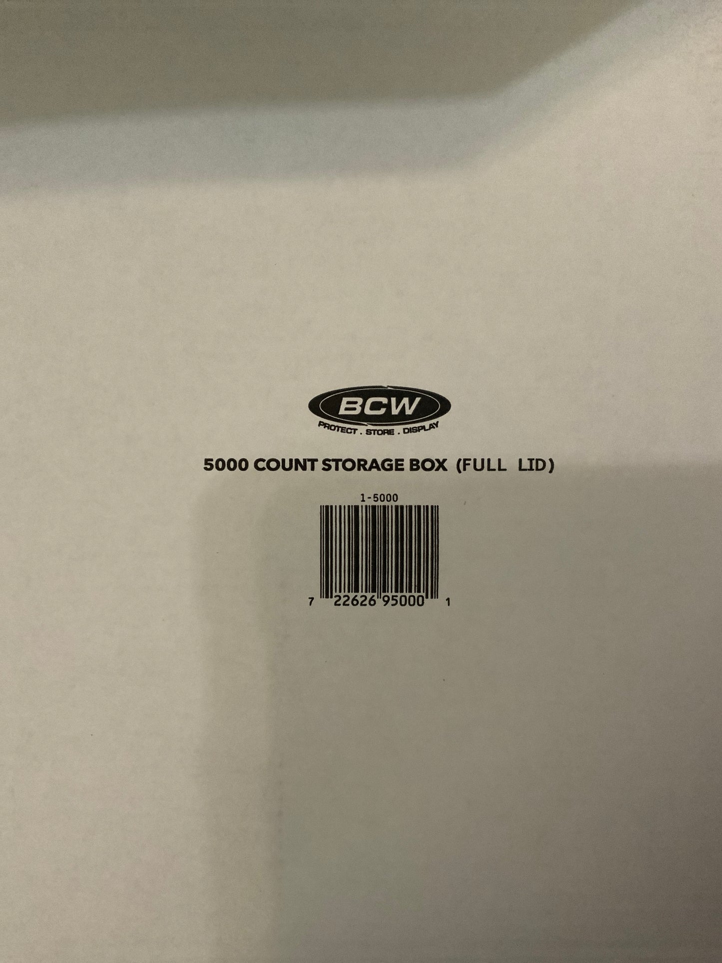 5000 count storage box