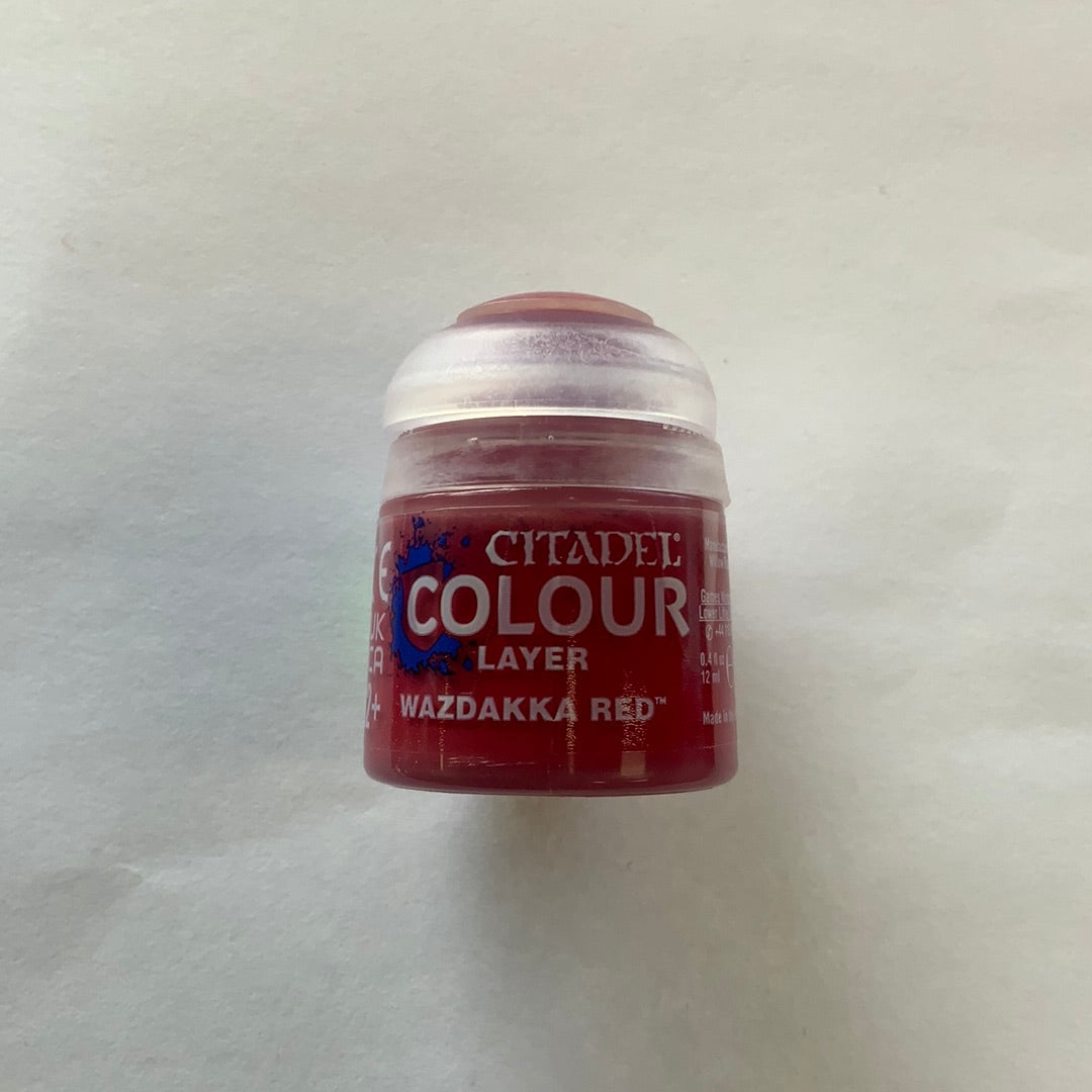Citadel Colour Layer Wazdakka Red 22-07