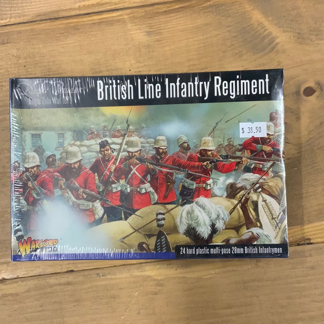Black Powder British Line Infantry Regiment