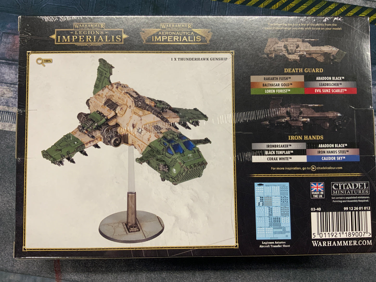 Warhammer The Horus Heresy Legions Imperialis Legiones Astartes Thunderhawk Gunship