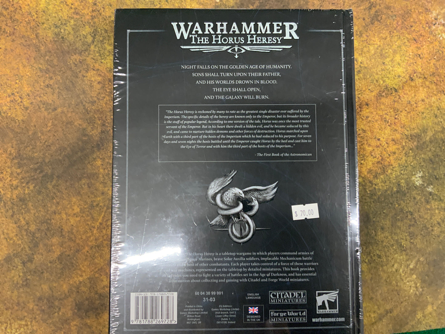 Warhammer, The Horus Herest, age of Darkness rulebook