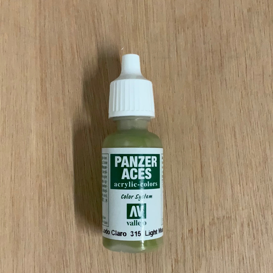 Panzer Aces Acrylic Light Mud