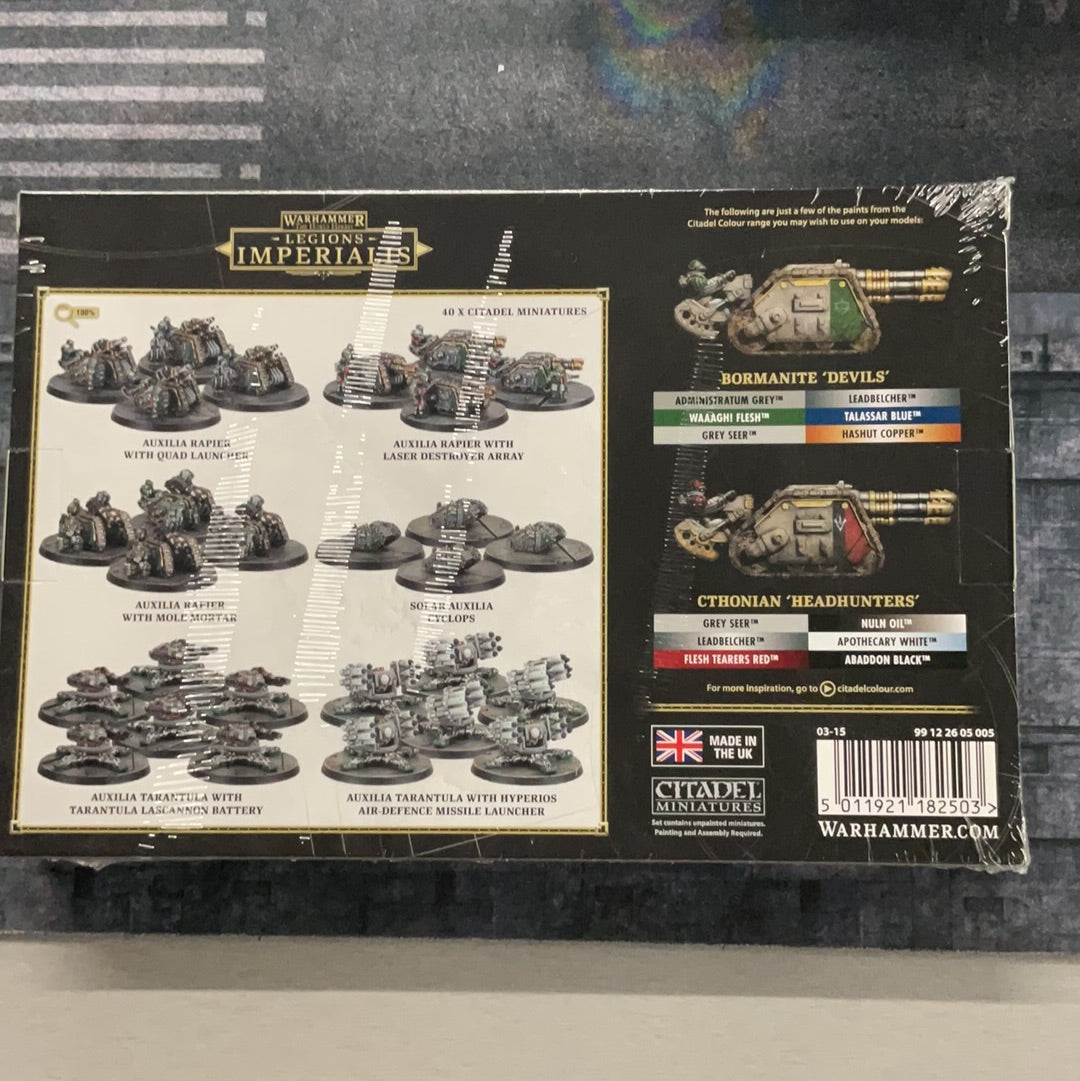 Warhammer The Horus Hersey Solar Auxilla Support