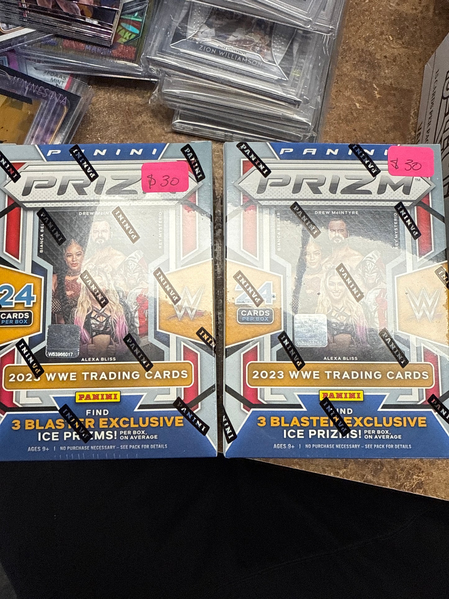 2023 panini prizm WWE blaster