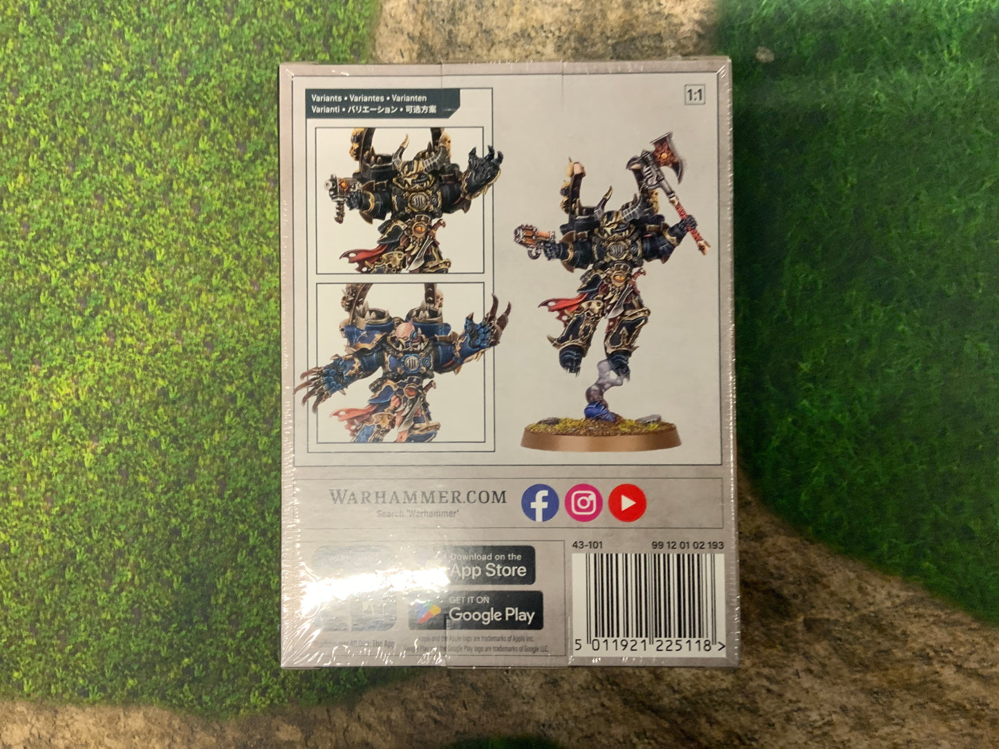 Warhammer40k Chaos Lord With Jump Pack