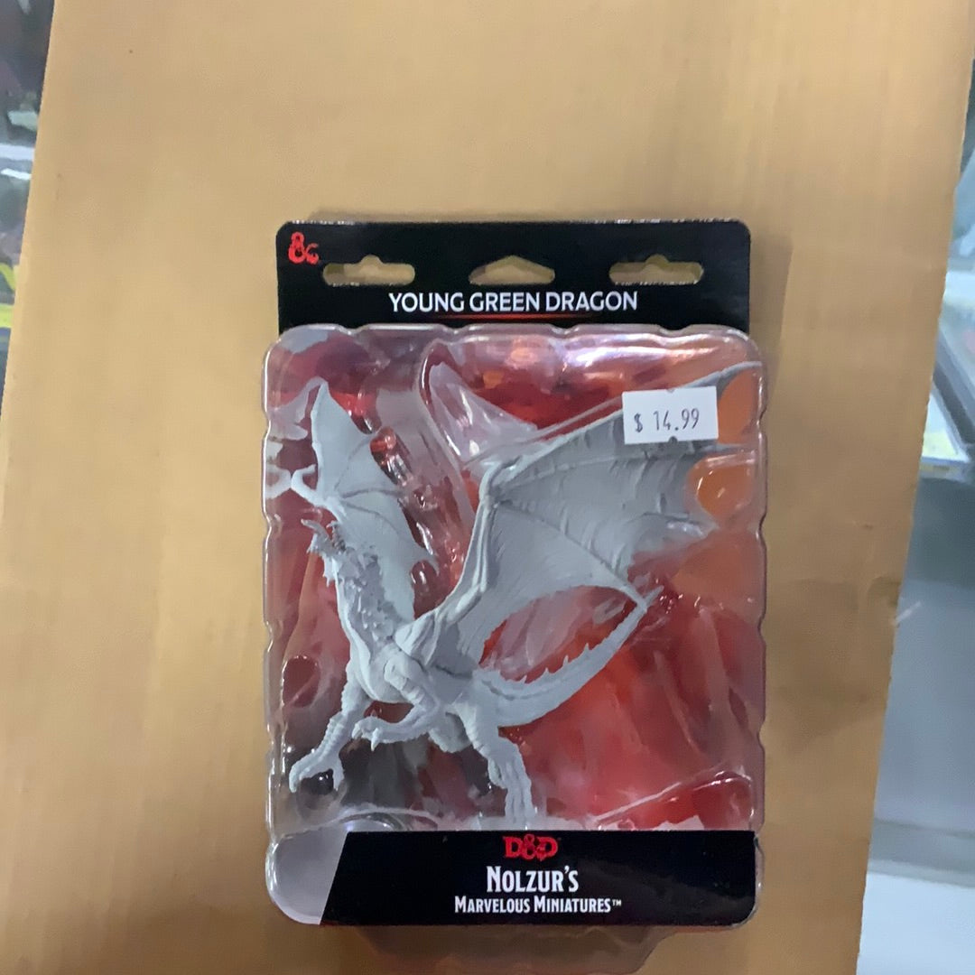 Young Green Dragon dnd mini