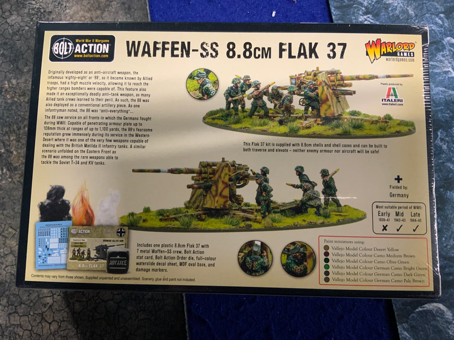 Bolt Action Waffen-SS 8.8cm FLAK 37