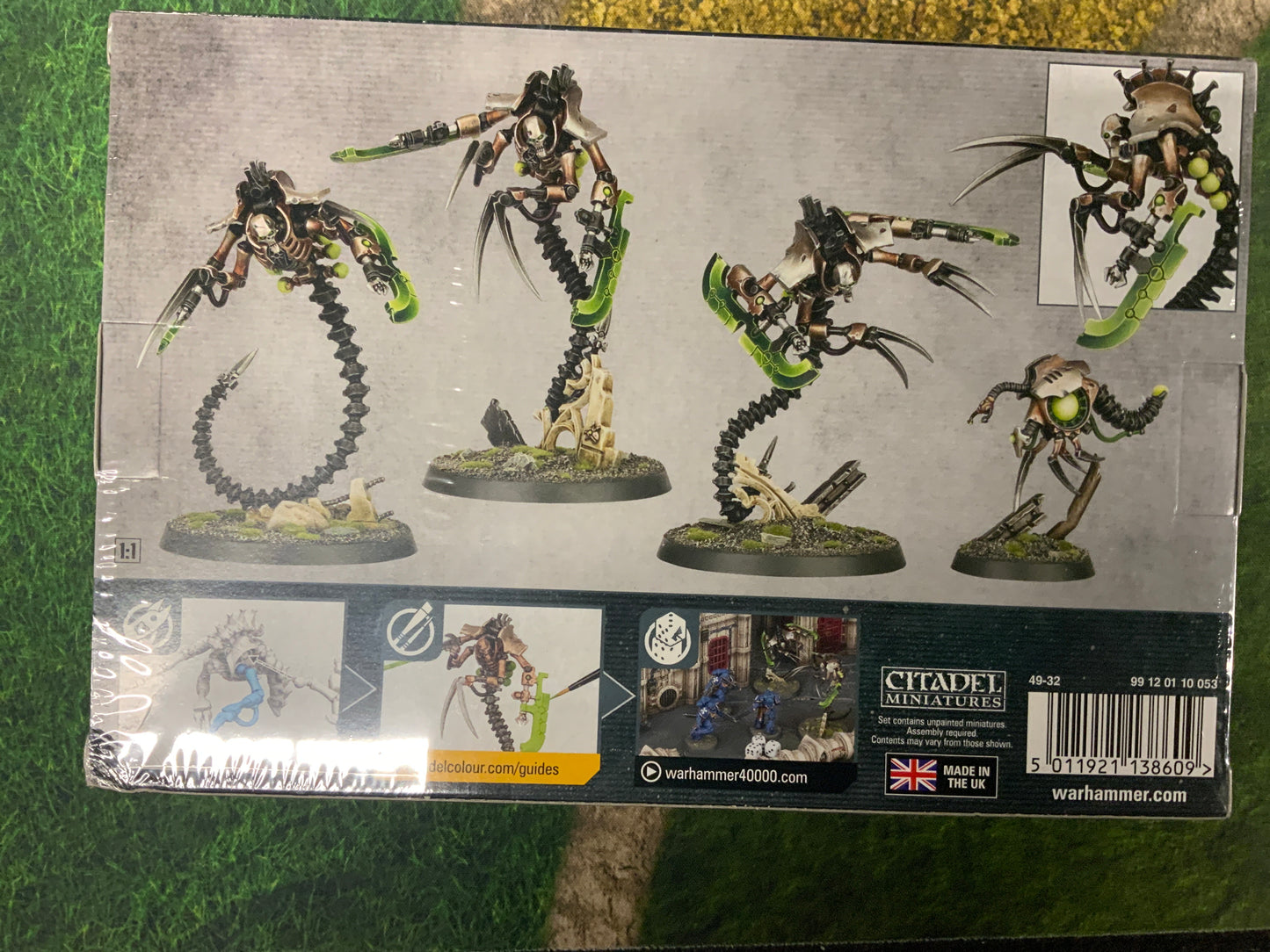 Warhammer 40,000 Necrons Ophidian Destroyers