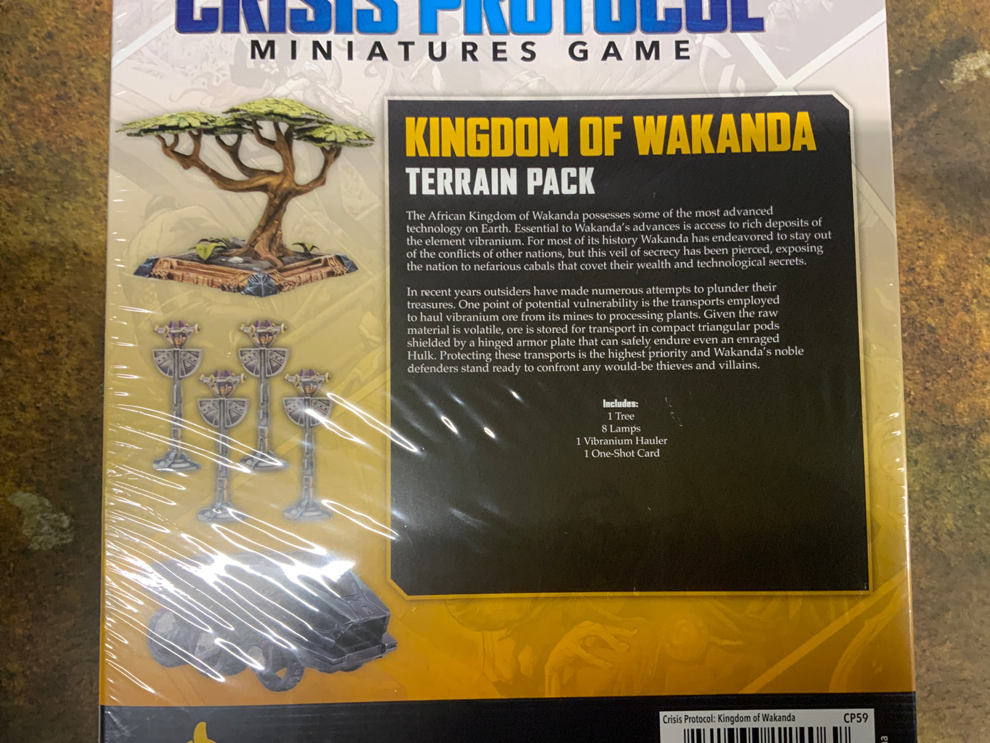 Marvel Crisis Protocol Kingdom of Wakanda Terrain Pack