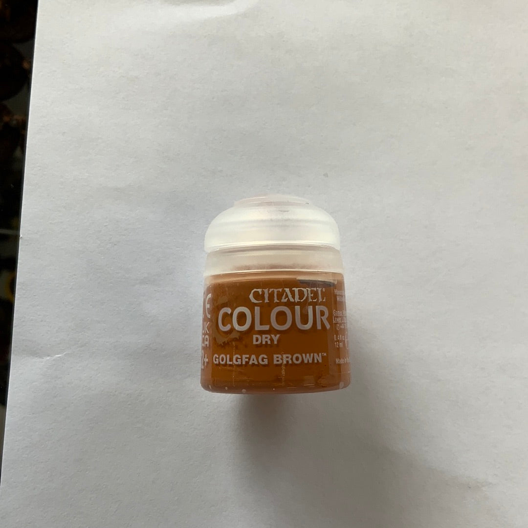 Citadel Colour Dry Golgfag Brown 23-26