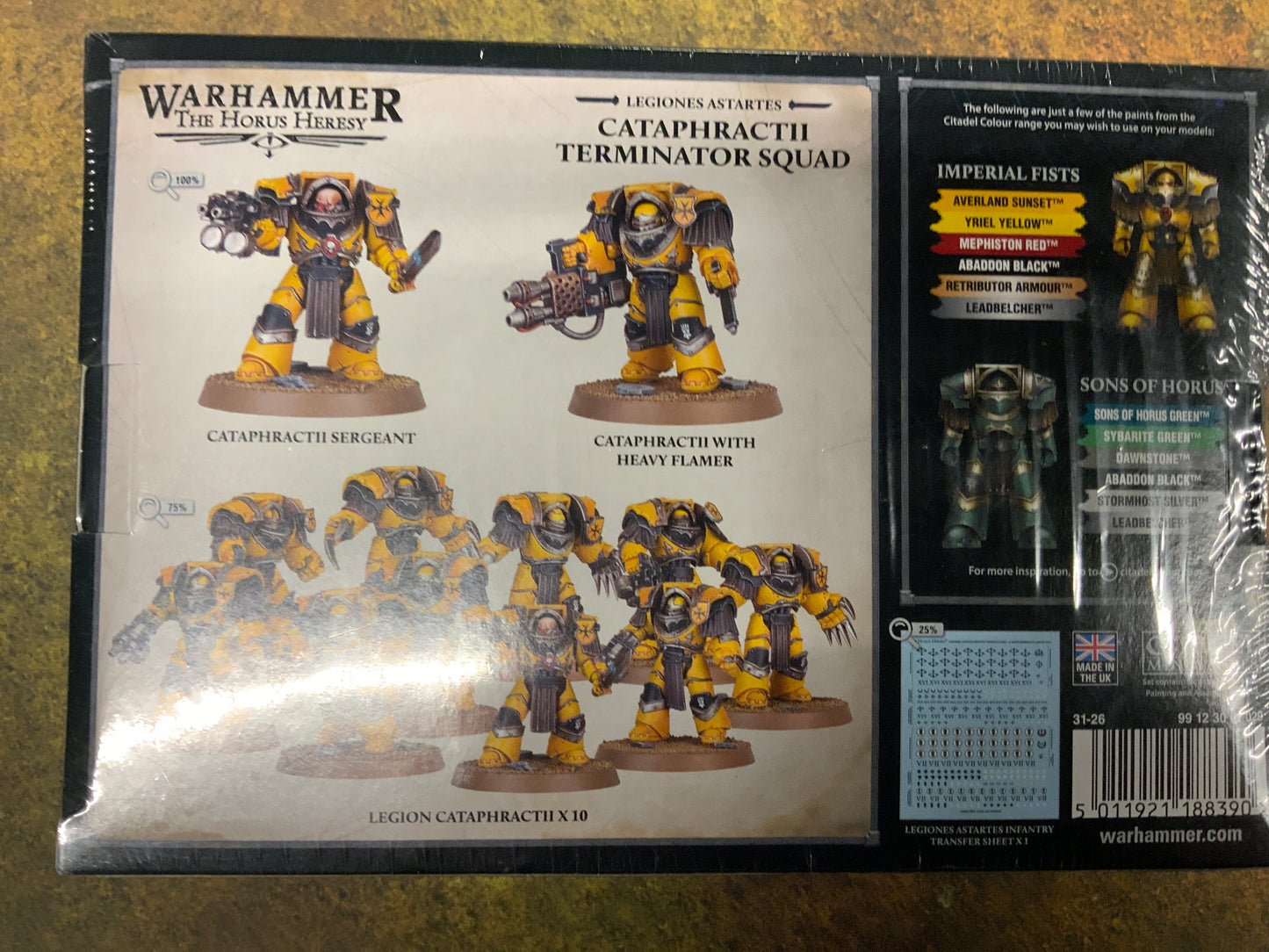 The Horus Heresy - Legiones Astartes: Cataphractii Terminator Squad