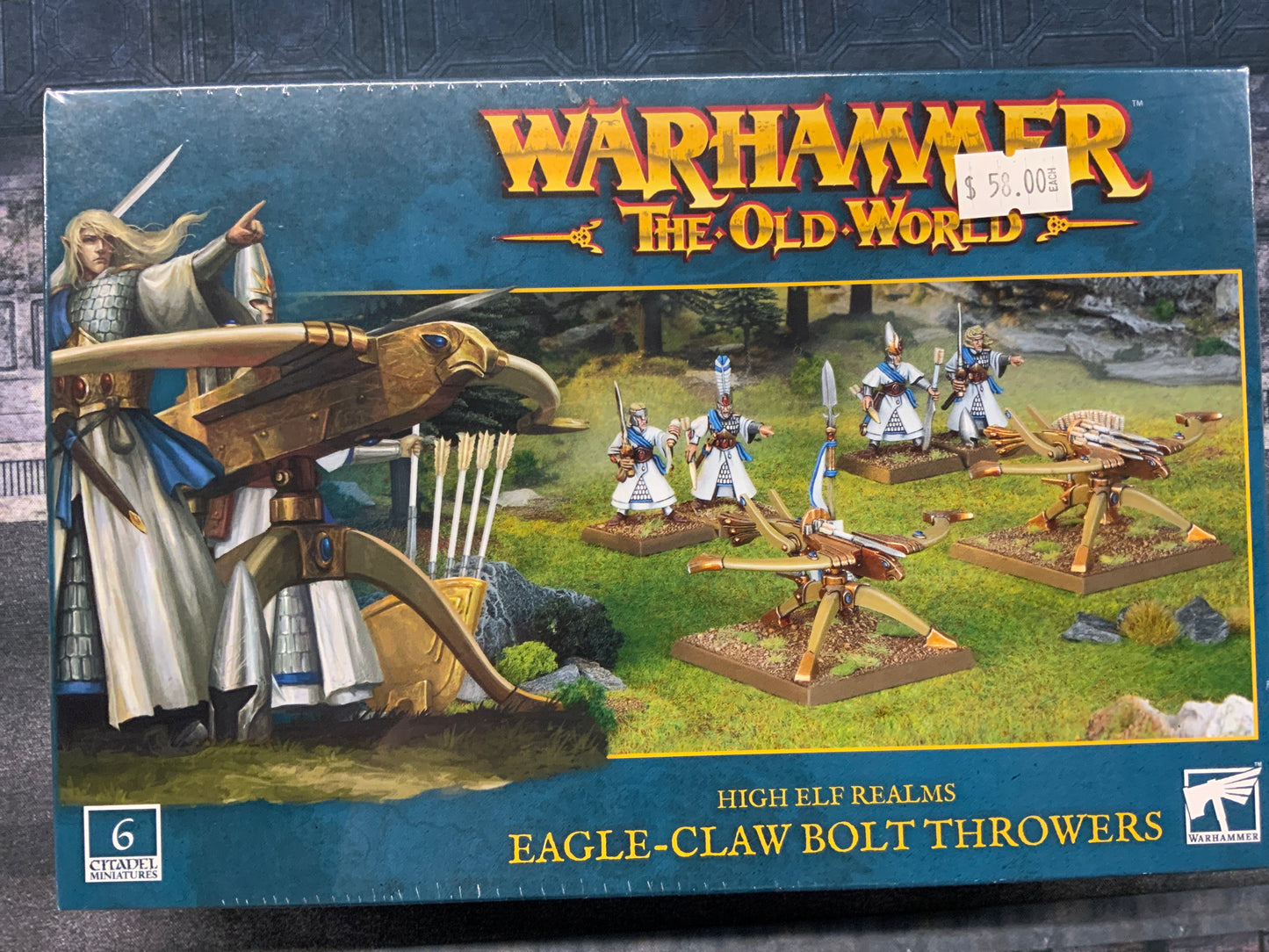 Warhammer Old World High Elf Realms Eagle-Claw Bolt Throwers