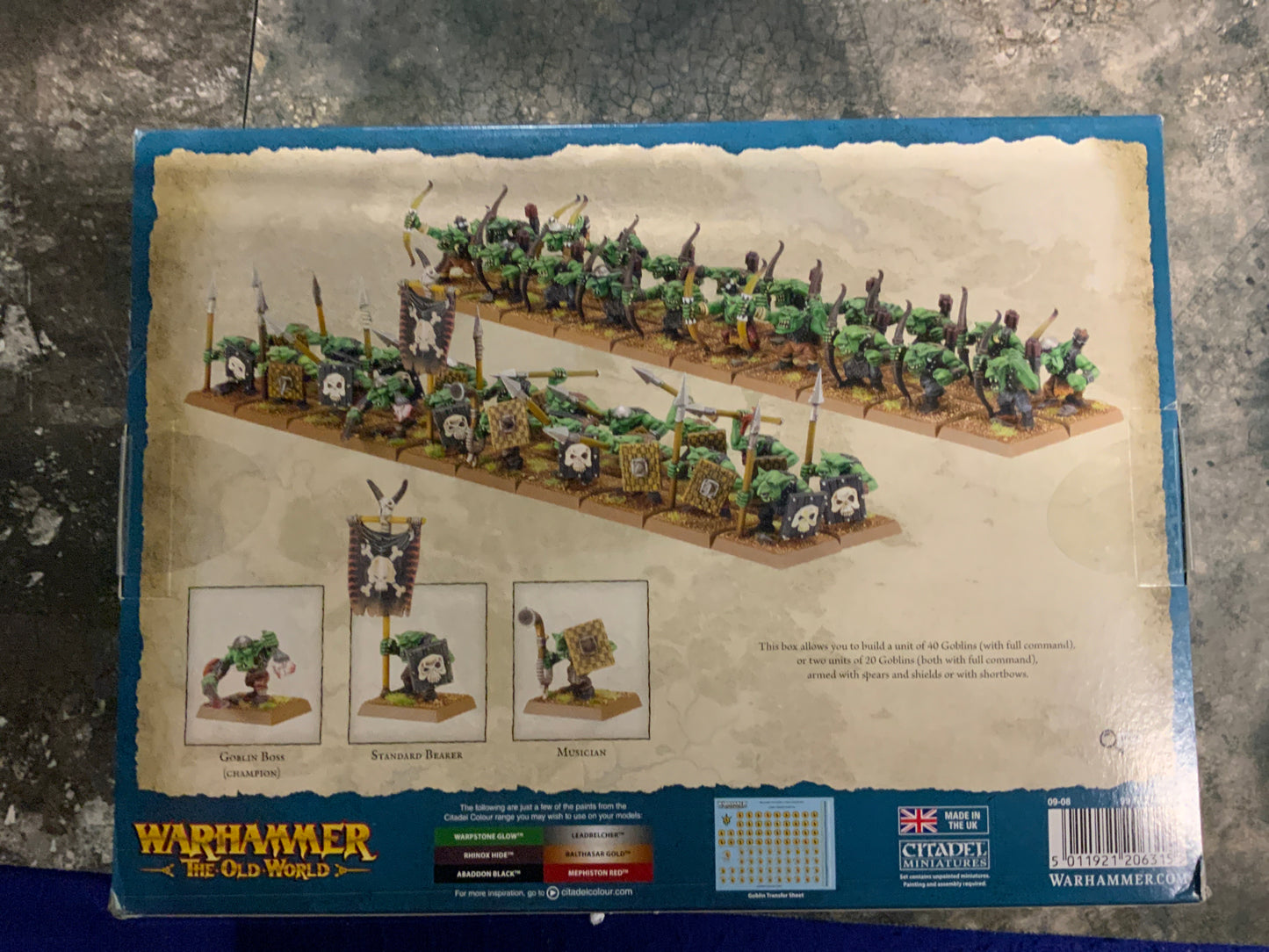 Warhammer The Old World Orc & Goblin Tribes Goblin Mob