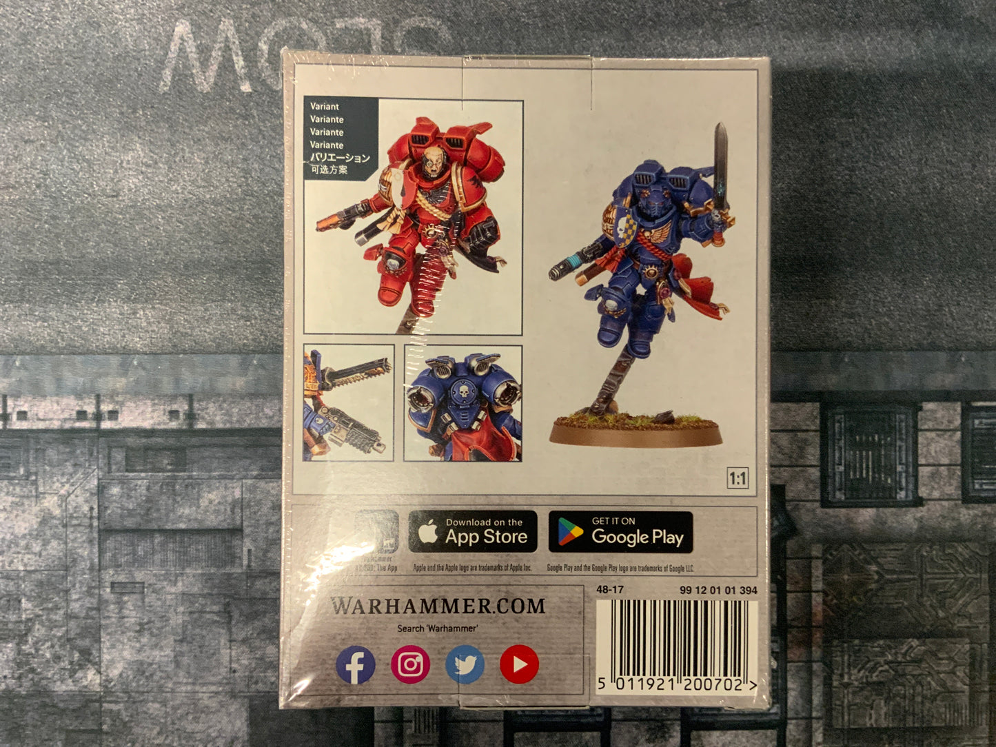 Warhammer 40K, Space Marines, Captain with Jump Pack