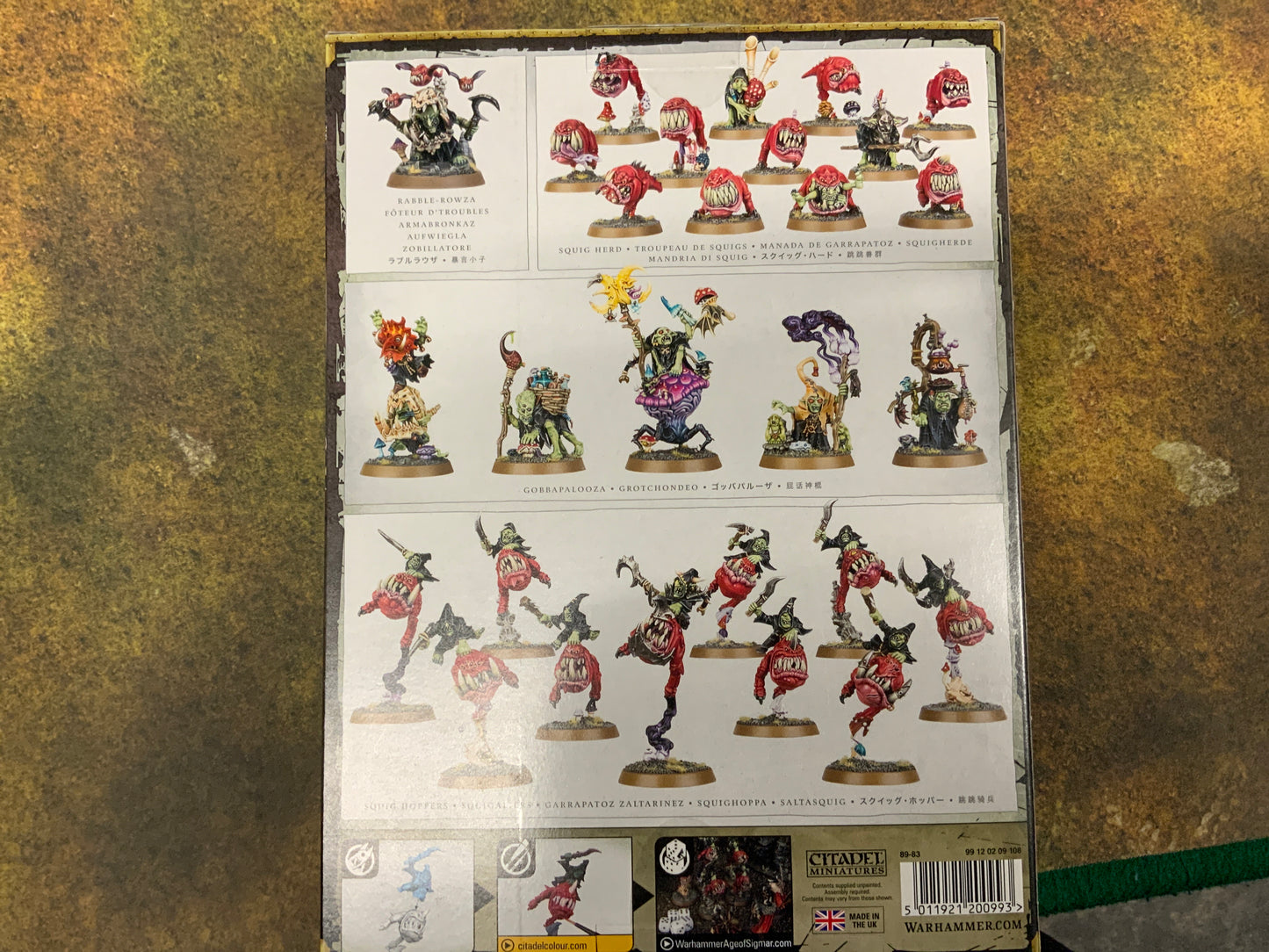 Warhammer Age of Sigmar Dawnbringers: Gloomspite Gitz - Braggit’s Bottle-Snatchaz