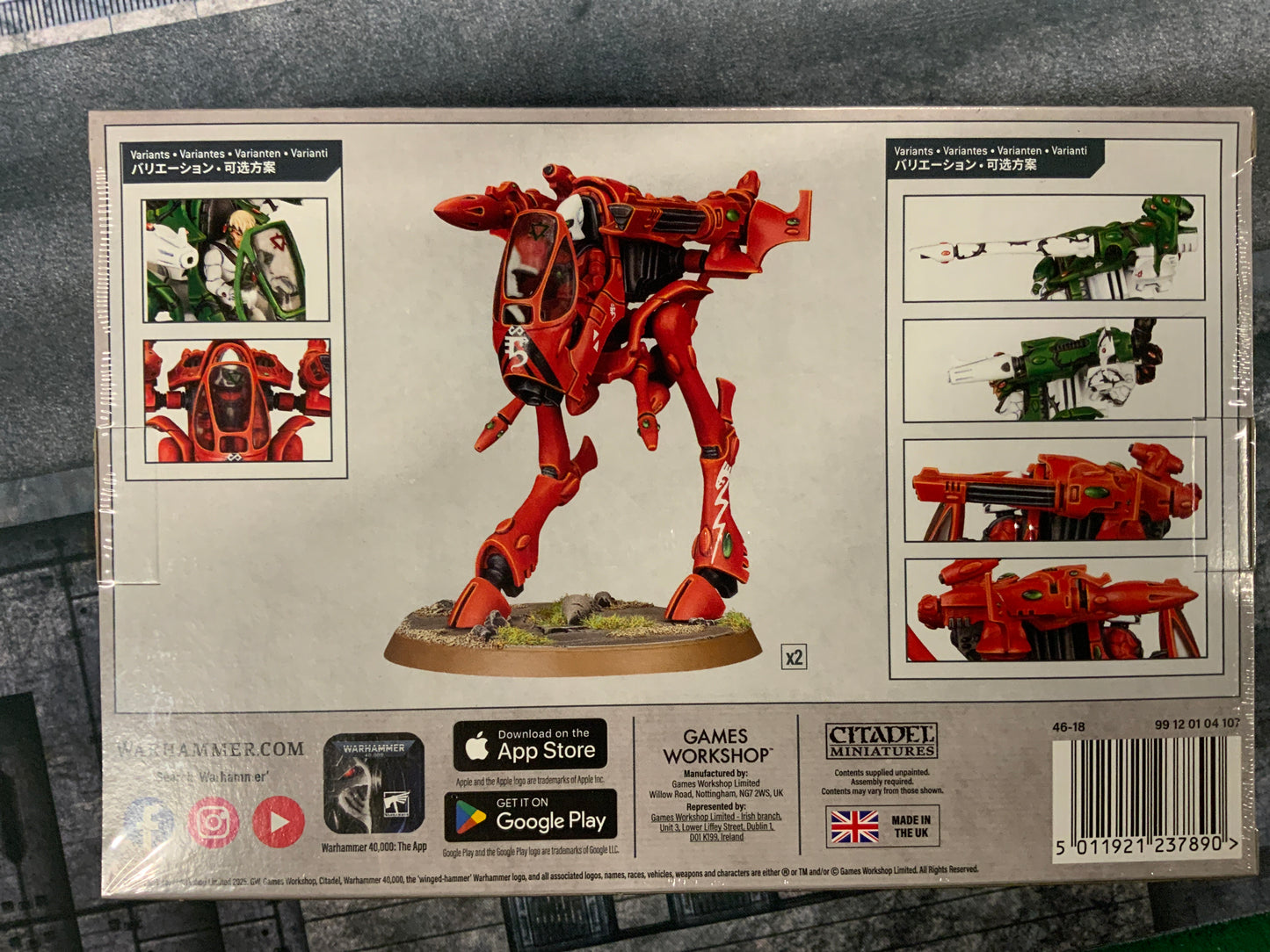 Warhammer 40,000 Aeldari War Walkers