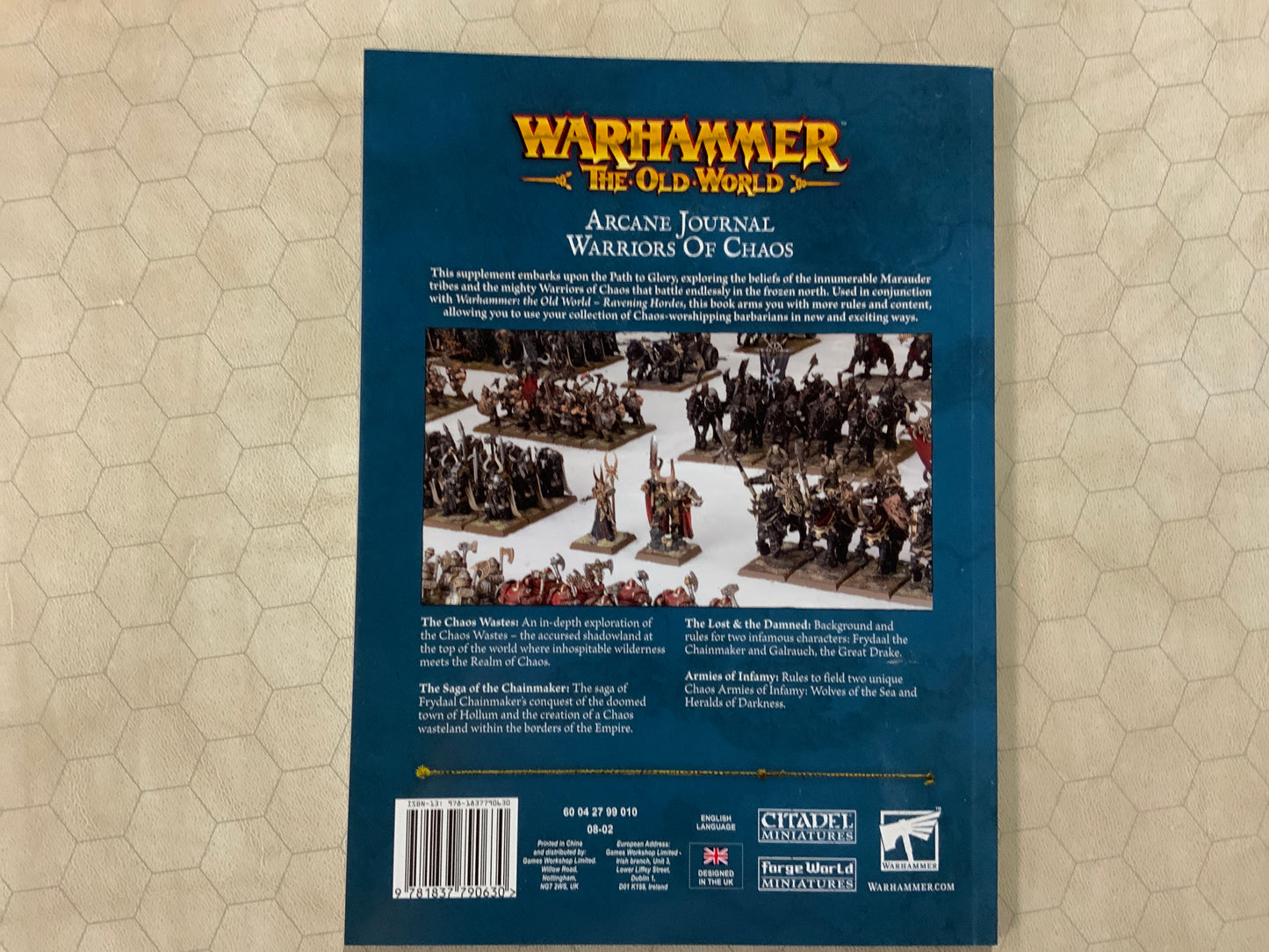 Warhammer The Old World Arcane Journal Warriors Of Chaos