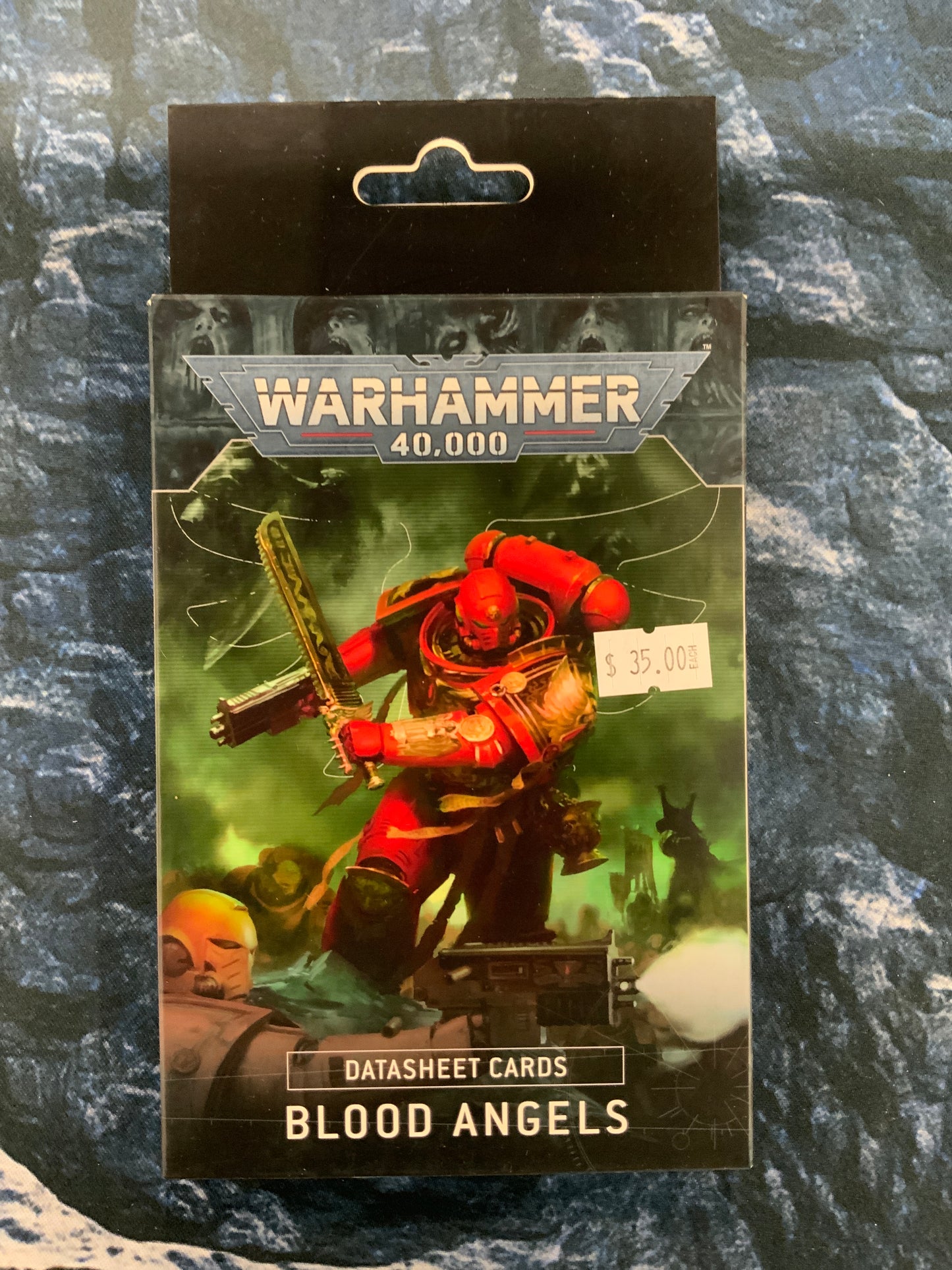 Warhammer40k Blood Angels Datasheet Cards