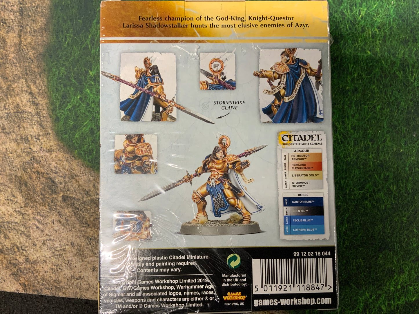 Warhammer Age Of Sigmar Stormcast Eternals: Knight-Questor Larissa Shadowstalker