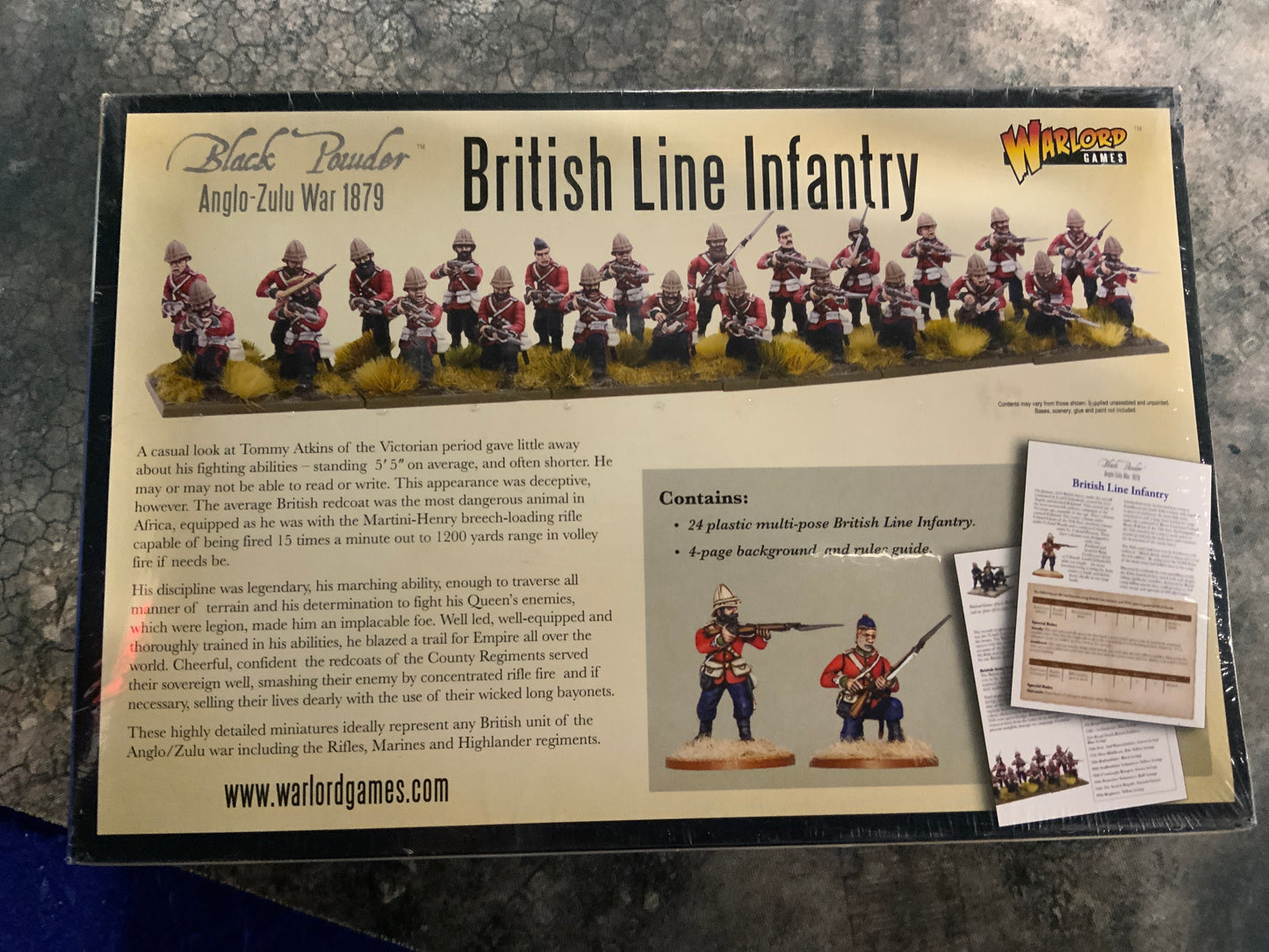 Black Powder British Line Infantry Regiment
