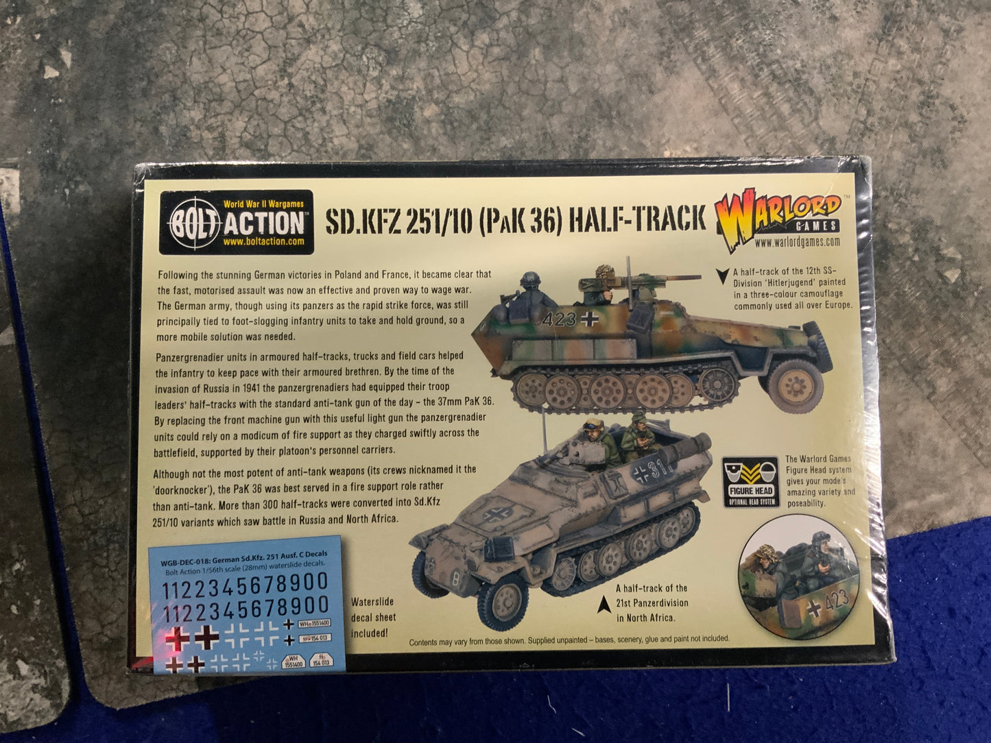 Bolt Action: SD. KFZ 251/10 (PAK 36) Half-Track