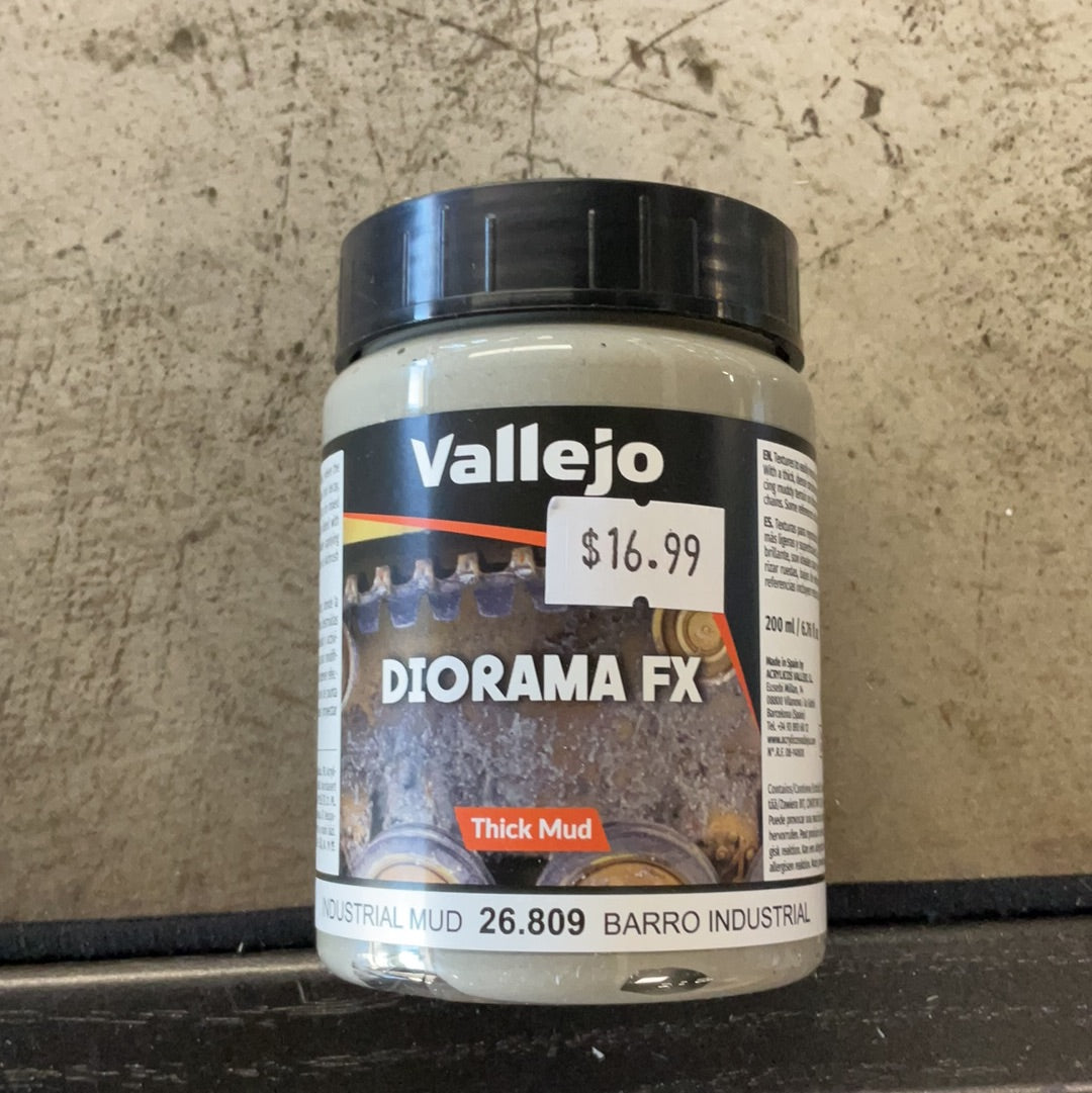 Vallejo Diorama fix thick mud
