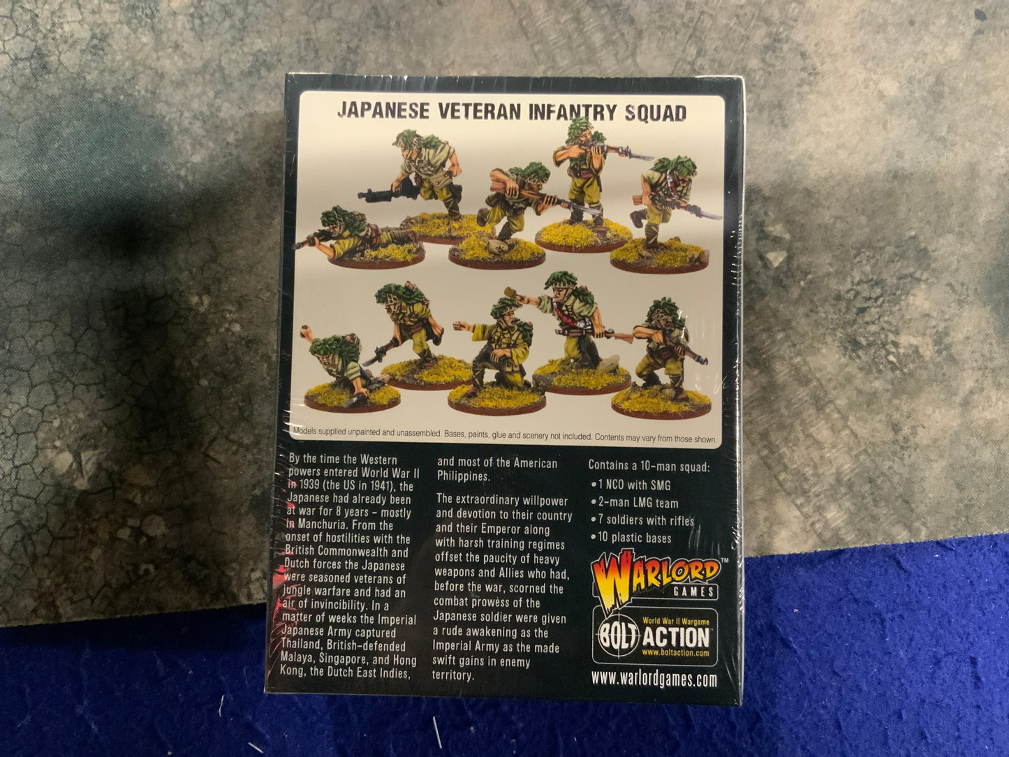 Bolt Action: Japanese veteran infantry squad