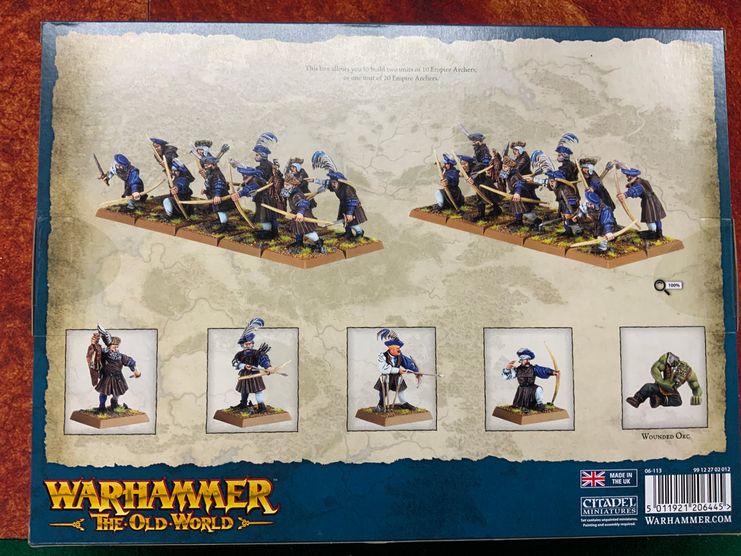Warhammer The Old World Empire of Man Empire Archers