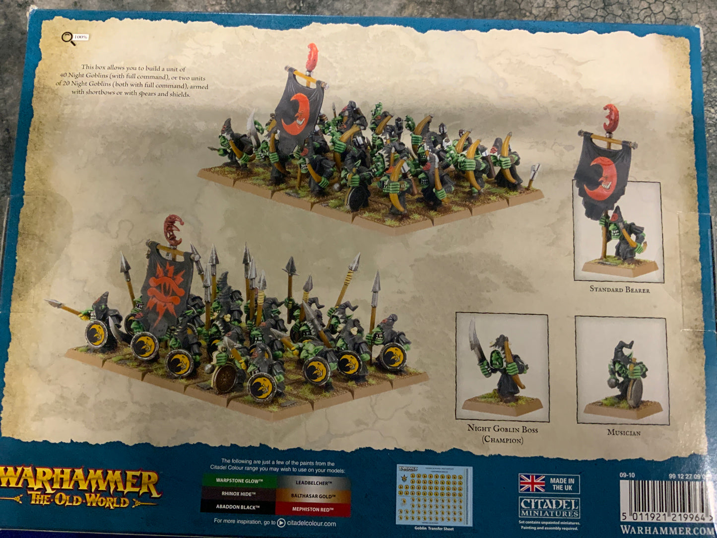 Warhammer The Old World Orc & Goblin Tribes Night Goblin Mob