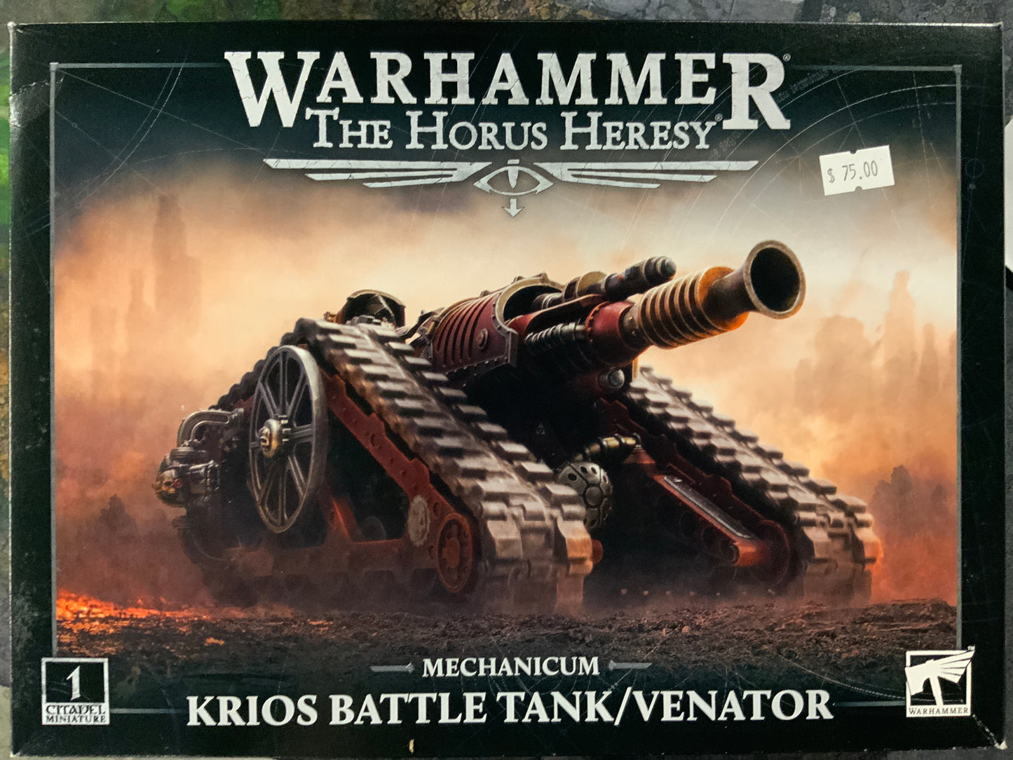Warhammer Horus Heresy Mechanicum Kris Battle Tank/Venator