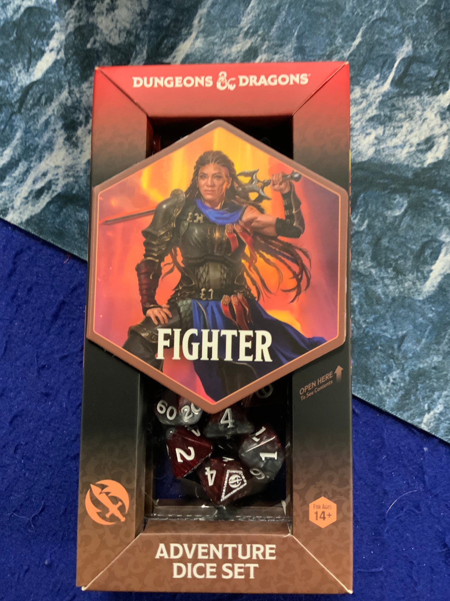 D&D Fighter Adventure Dice Set