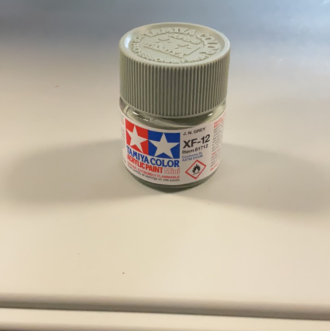 Tamiya color acrylic paint,J.n. Grey, XF-12