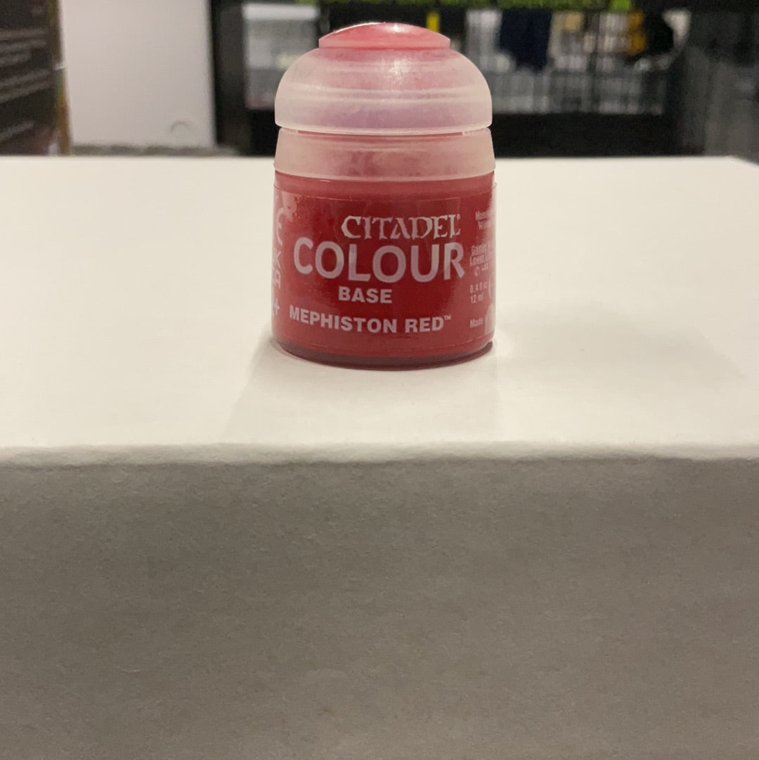 Citadel Colour Base Mephiston Red 21-03