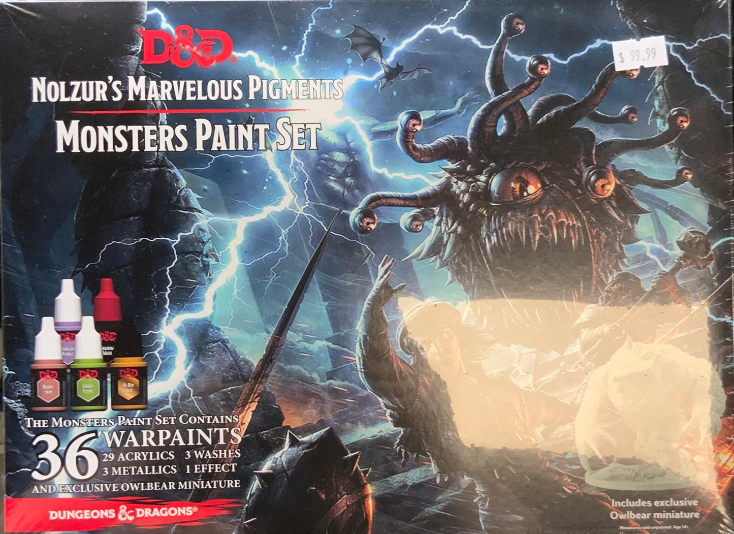 Monsters Paint Set