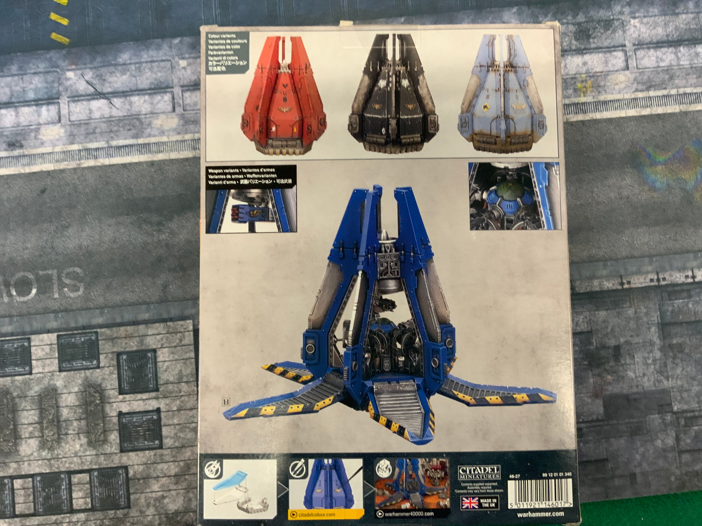 Warhammer40k Space Marine Drop Pod