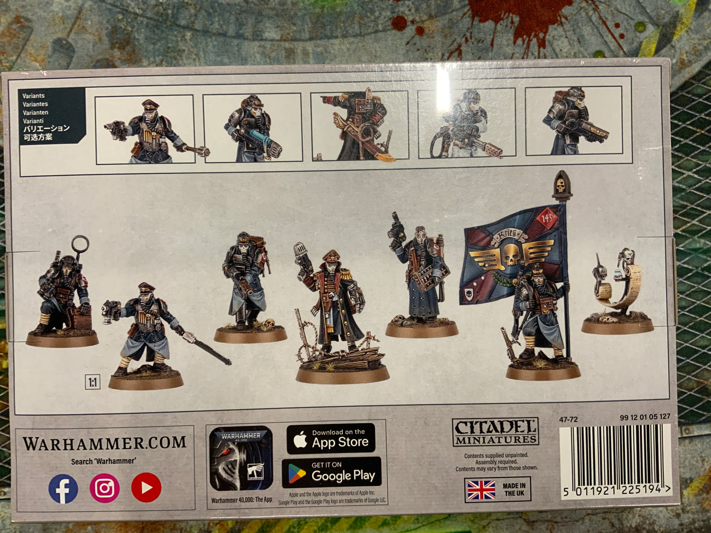 Warhammer 40,000 Astra Militarum Krieg Command Squad
