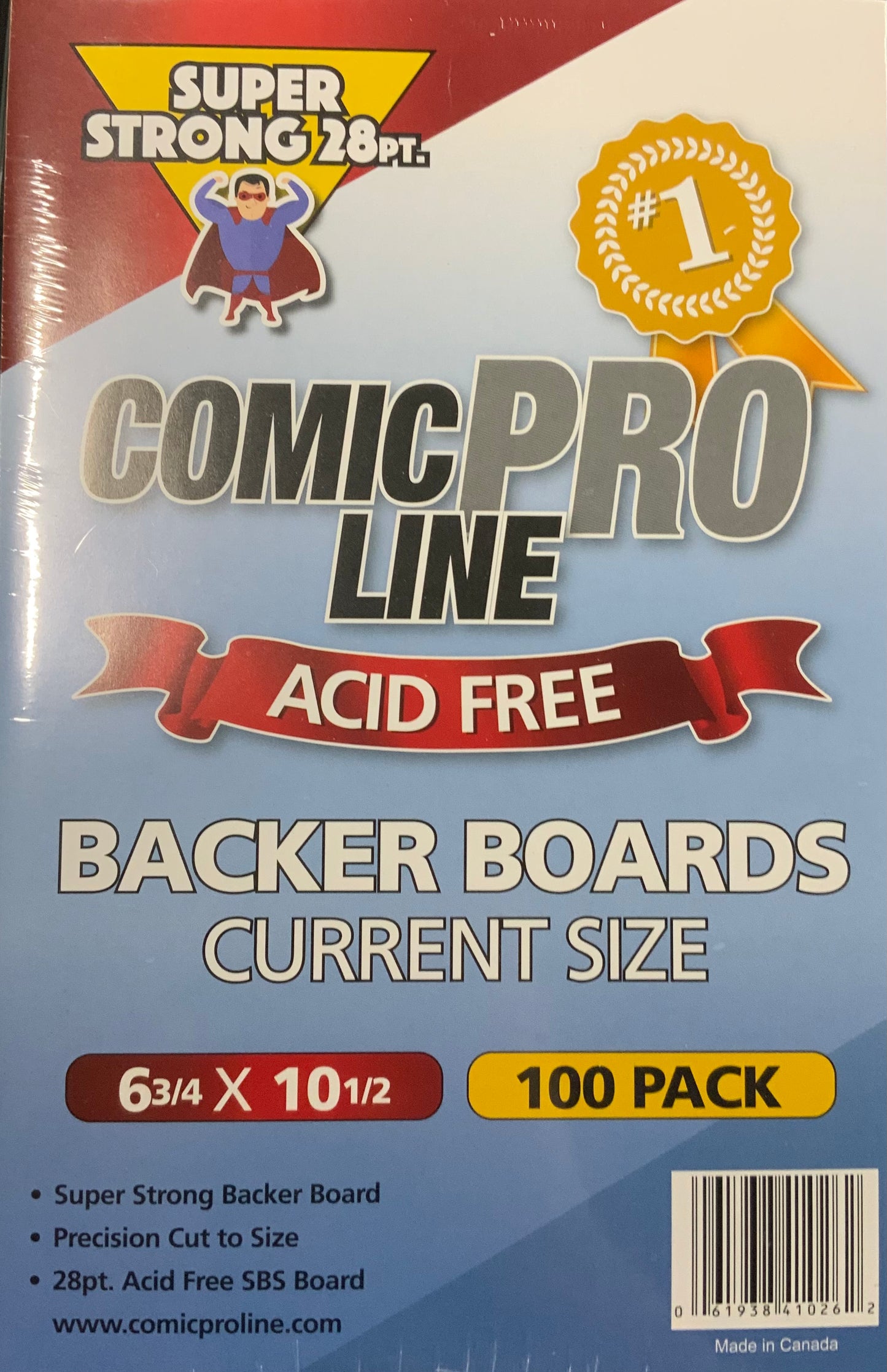 Comic Pro Line: Current Size