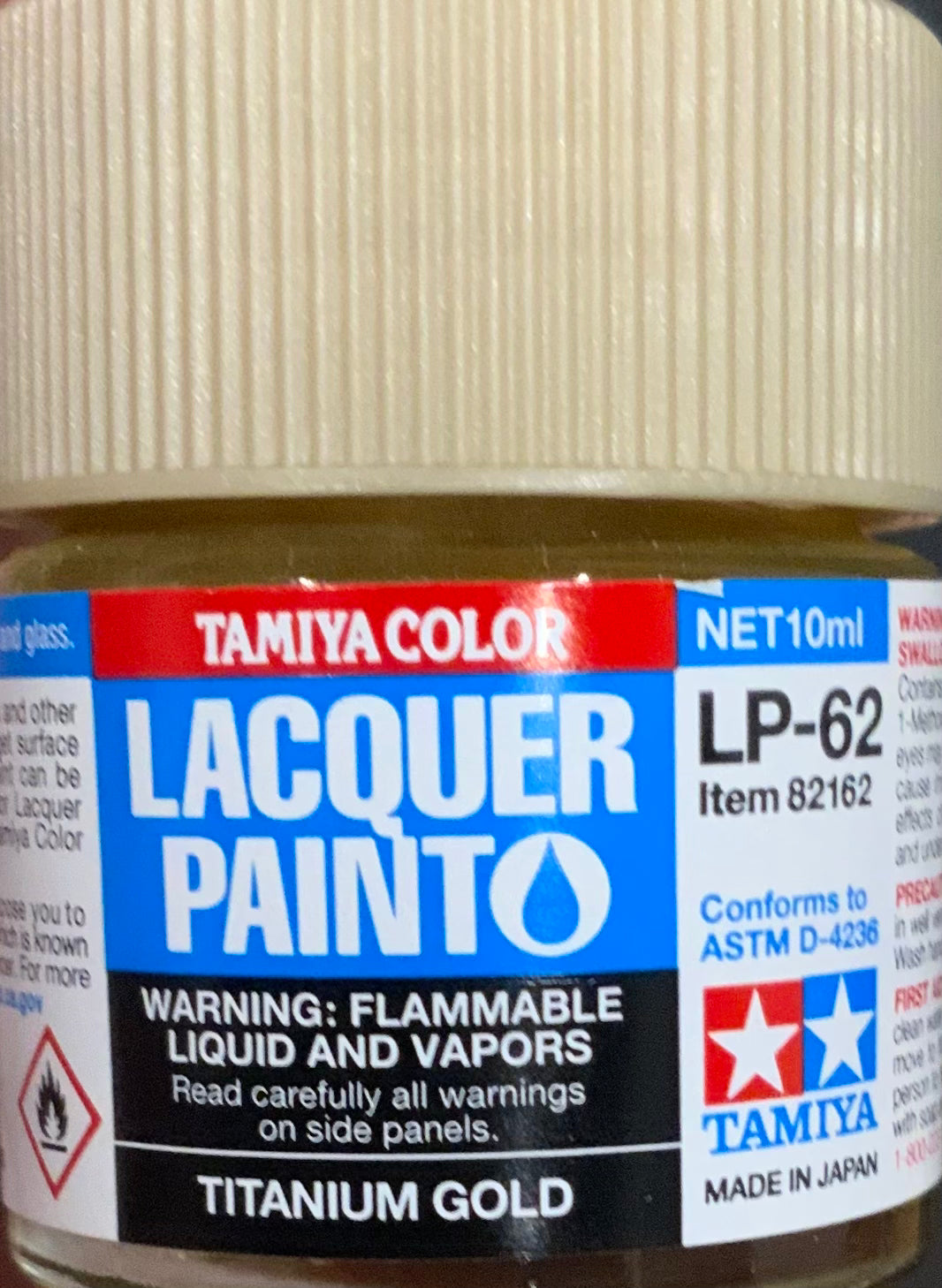 Tamiya Color: LP-62 Titanium Gold
