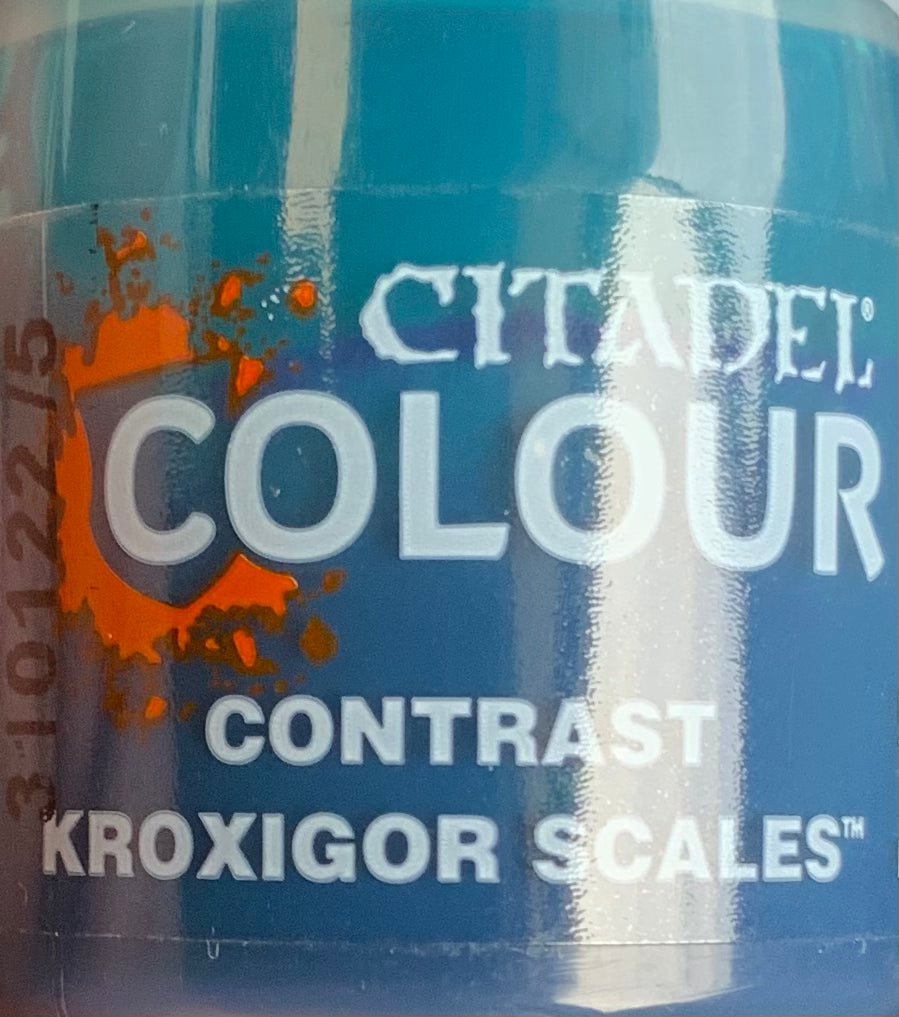 Citadel Colour Contrast Kroxigor Scales 29-55